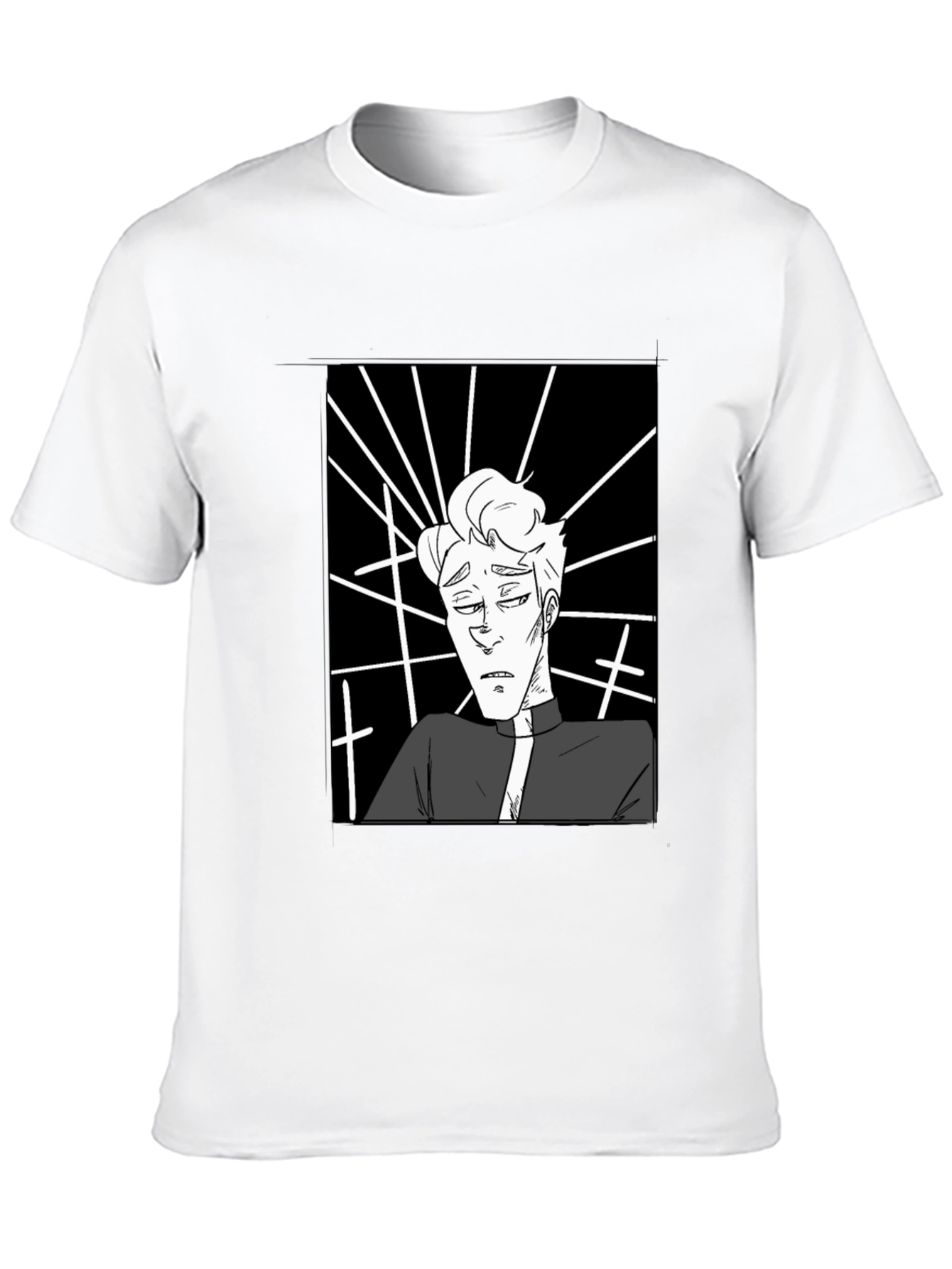 Priest Graphic Print T-Shirt