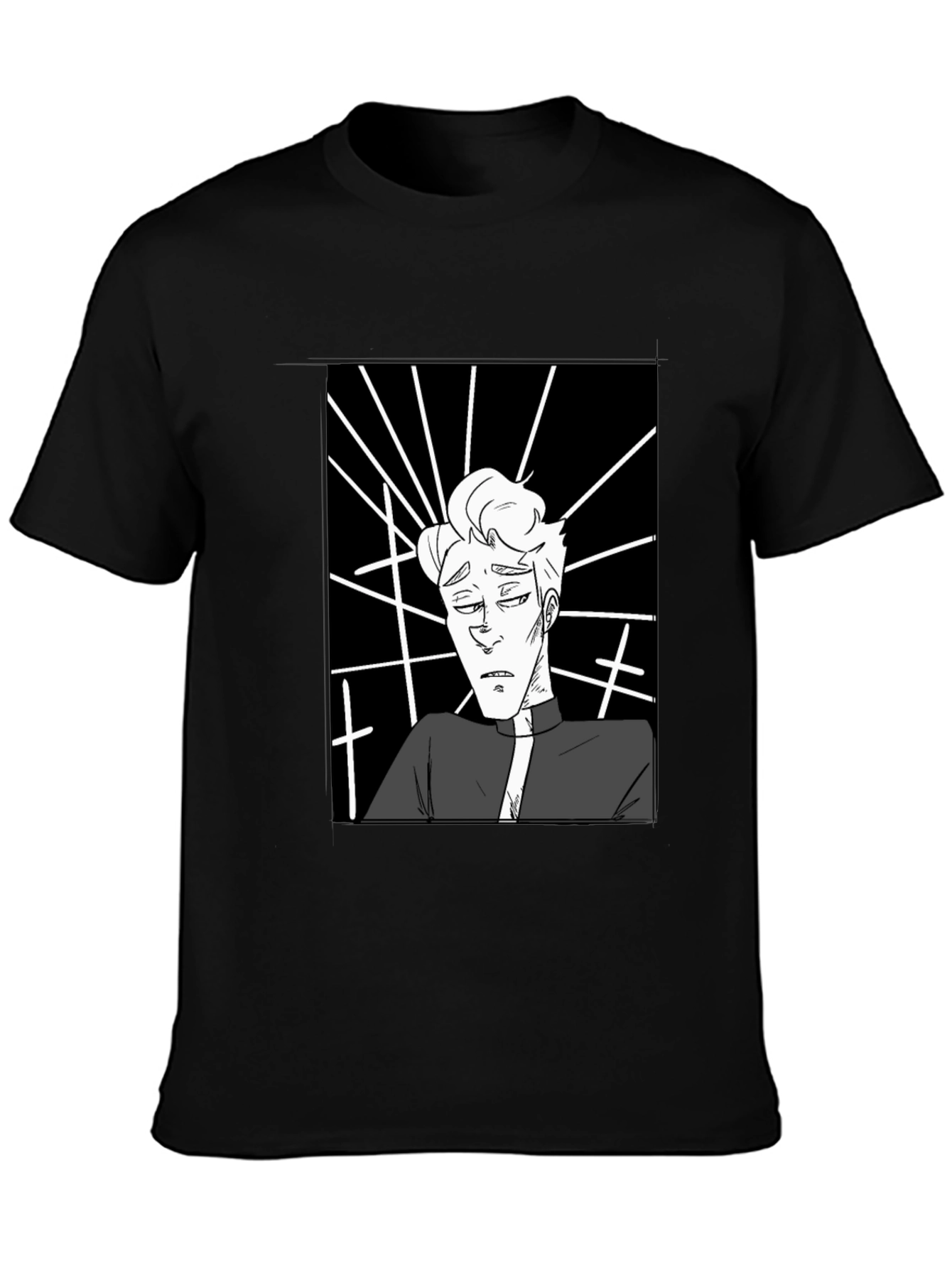 Priest Graphic Print T-Shirt
