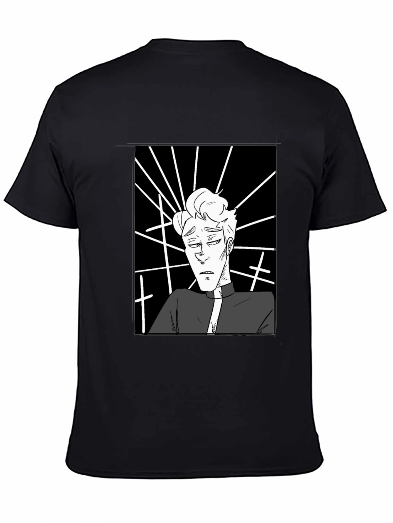 Priest Graphic Print T-Shirt