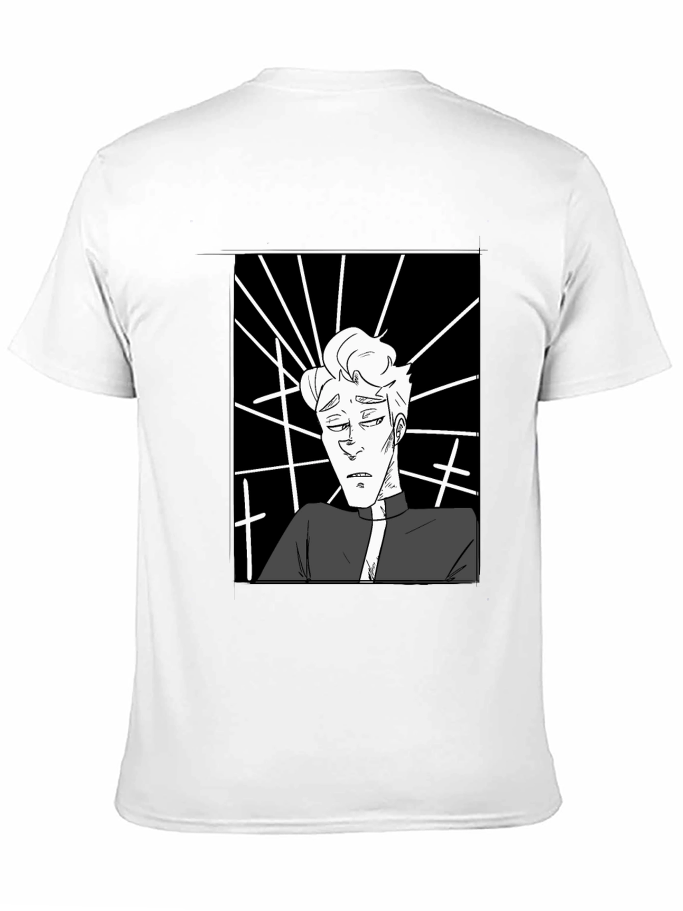 Priest Graphic Print T-Shirt
