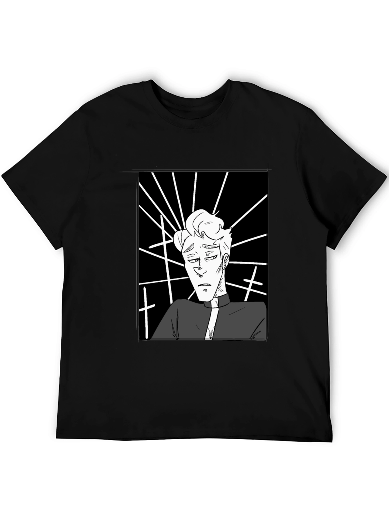 Priest Graphic Print T-Shirt
