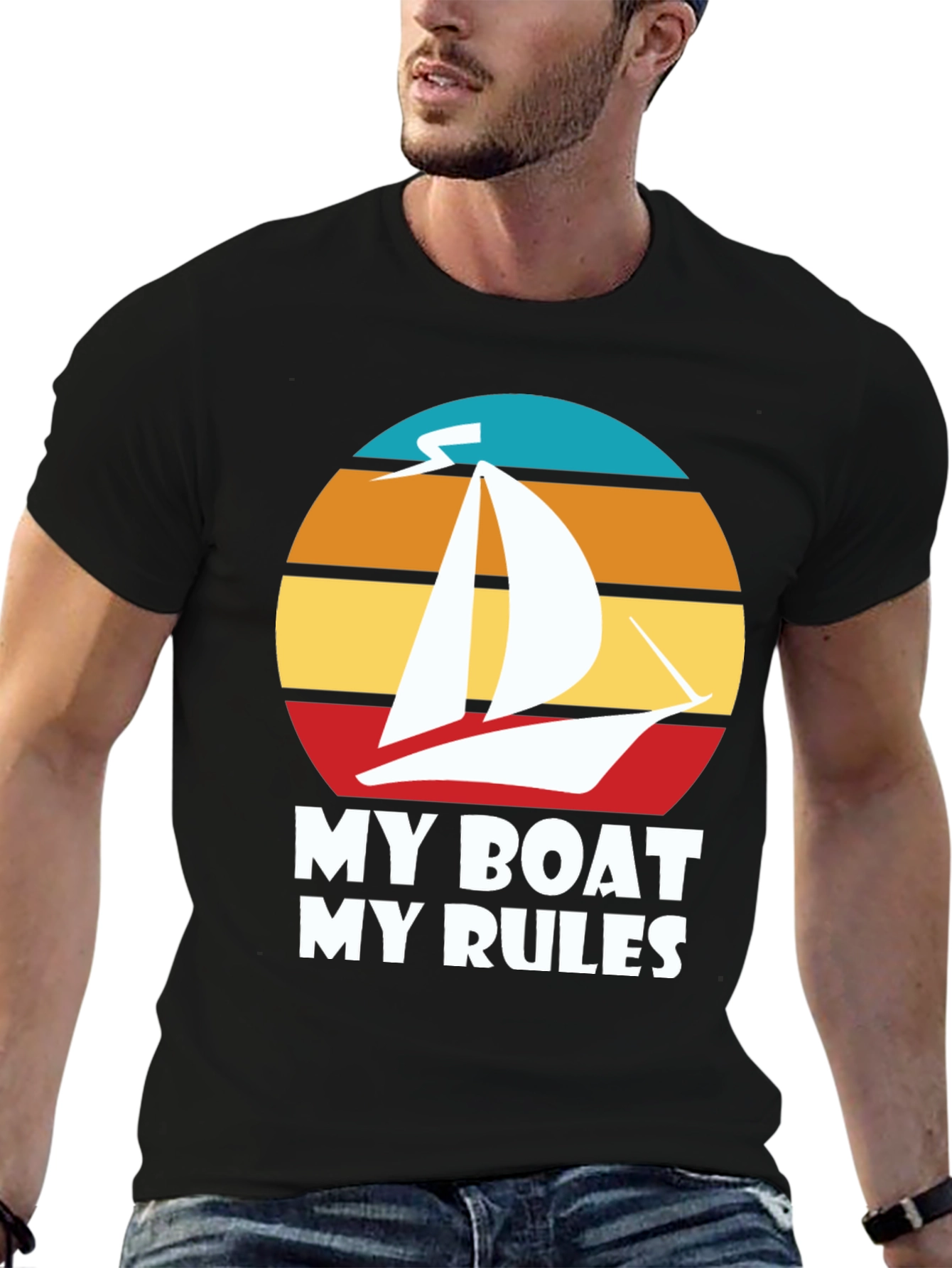 My Boat My Rules Graphic T-Shirt