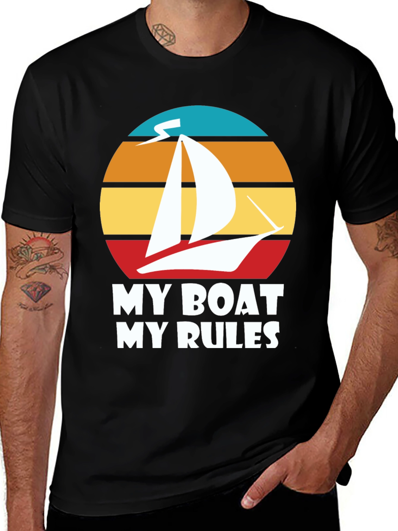 My Boat My Rules Graphic T-Shirt