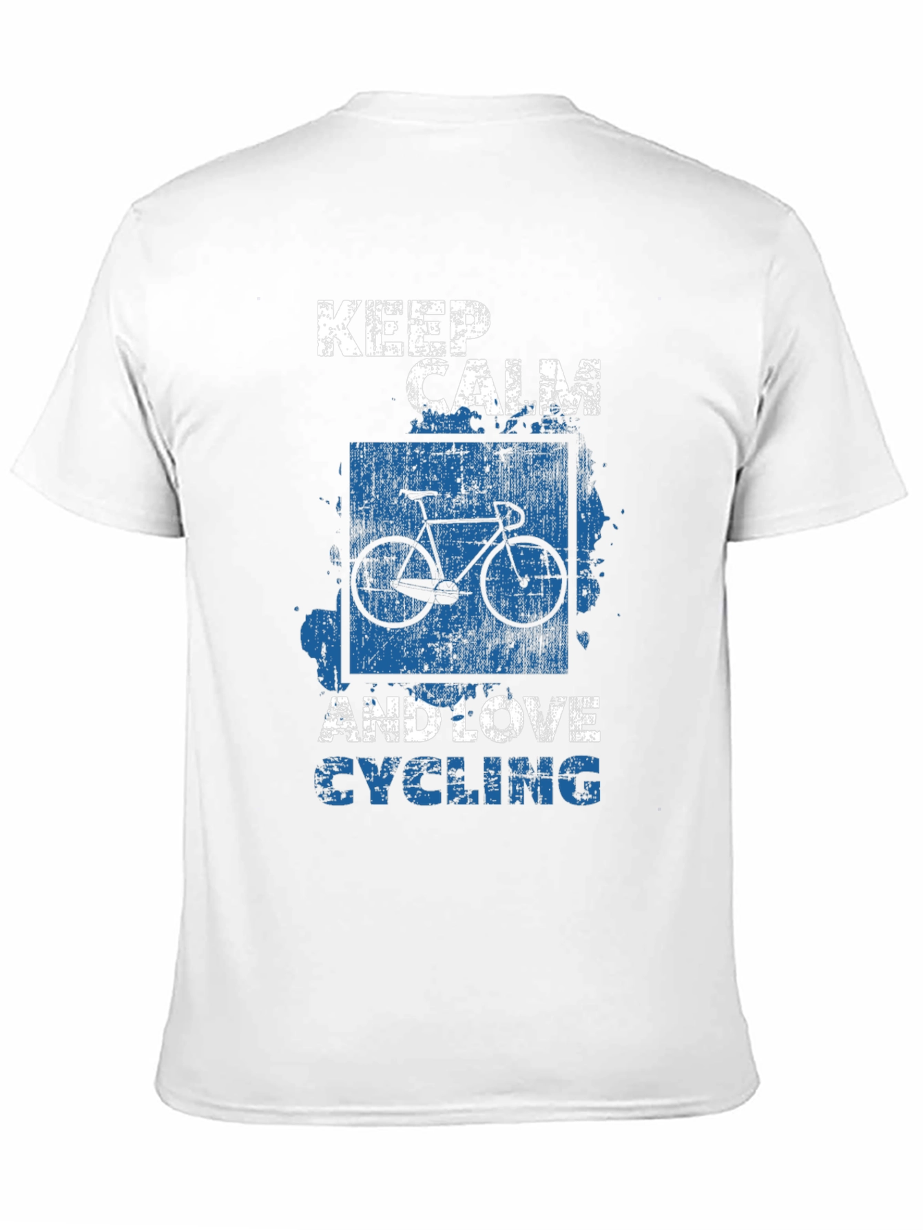 Keep Calm and Love Cycling Black T-Shirt