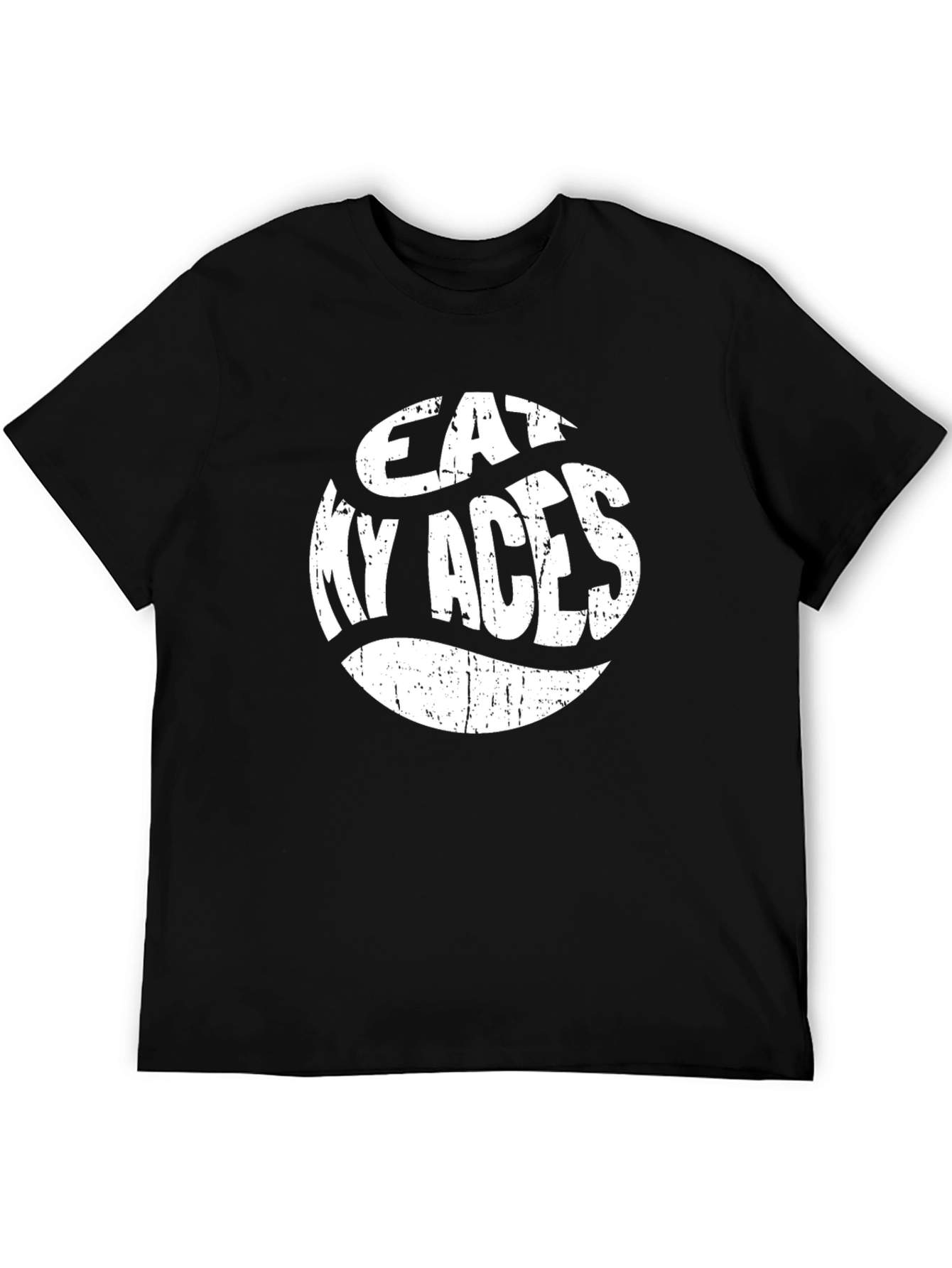 Eat My Aces Graphic Tee - Black