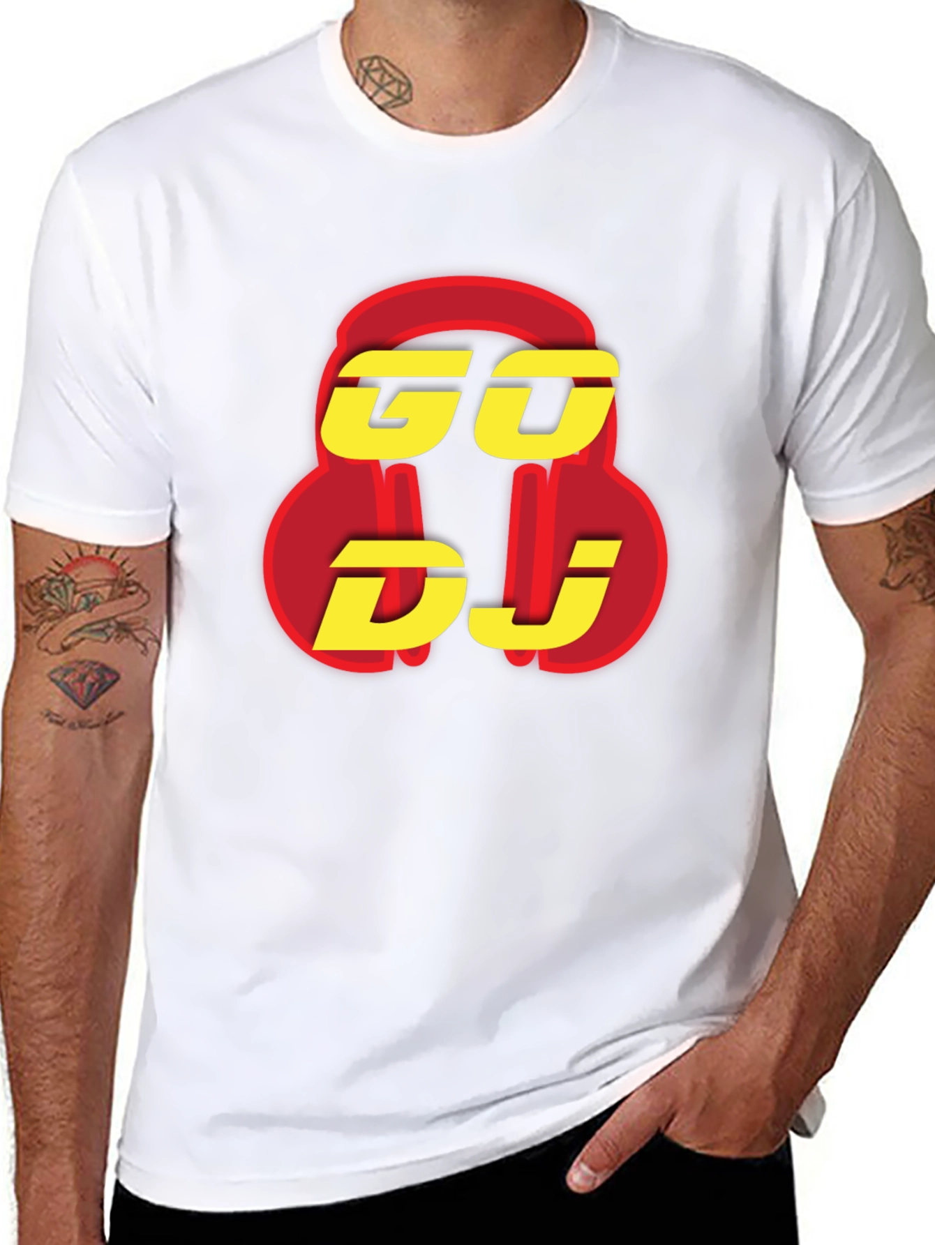 GO DJ T-Shirt - Stylish Music Lovers Tee