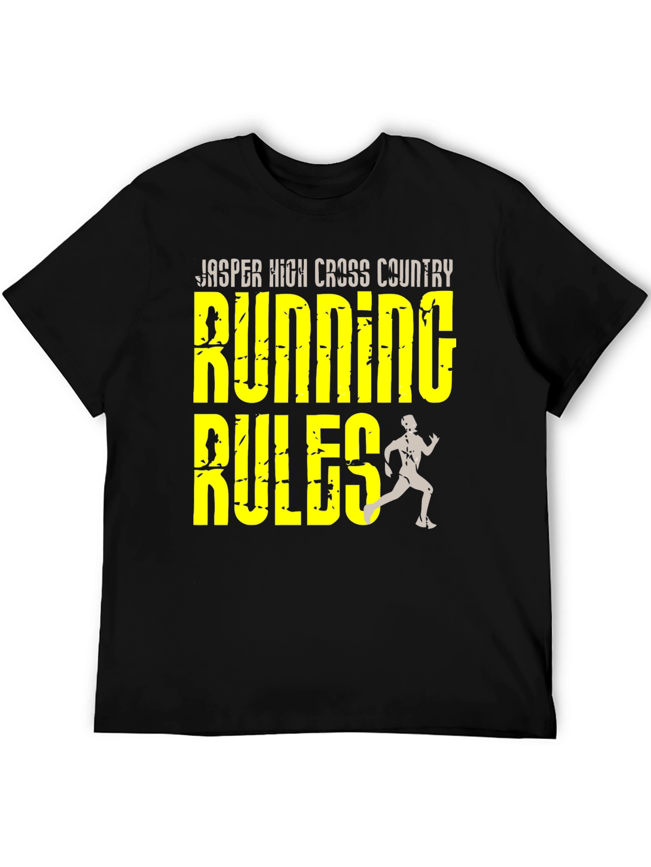 Running Rules T-Shirt - Jasper High Cross Country