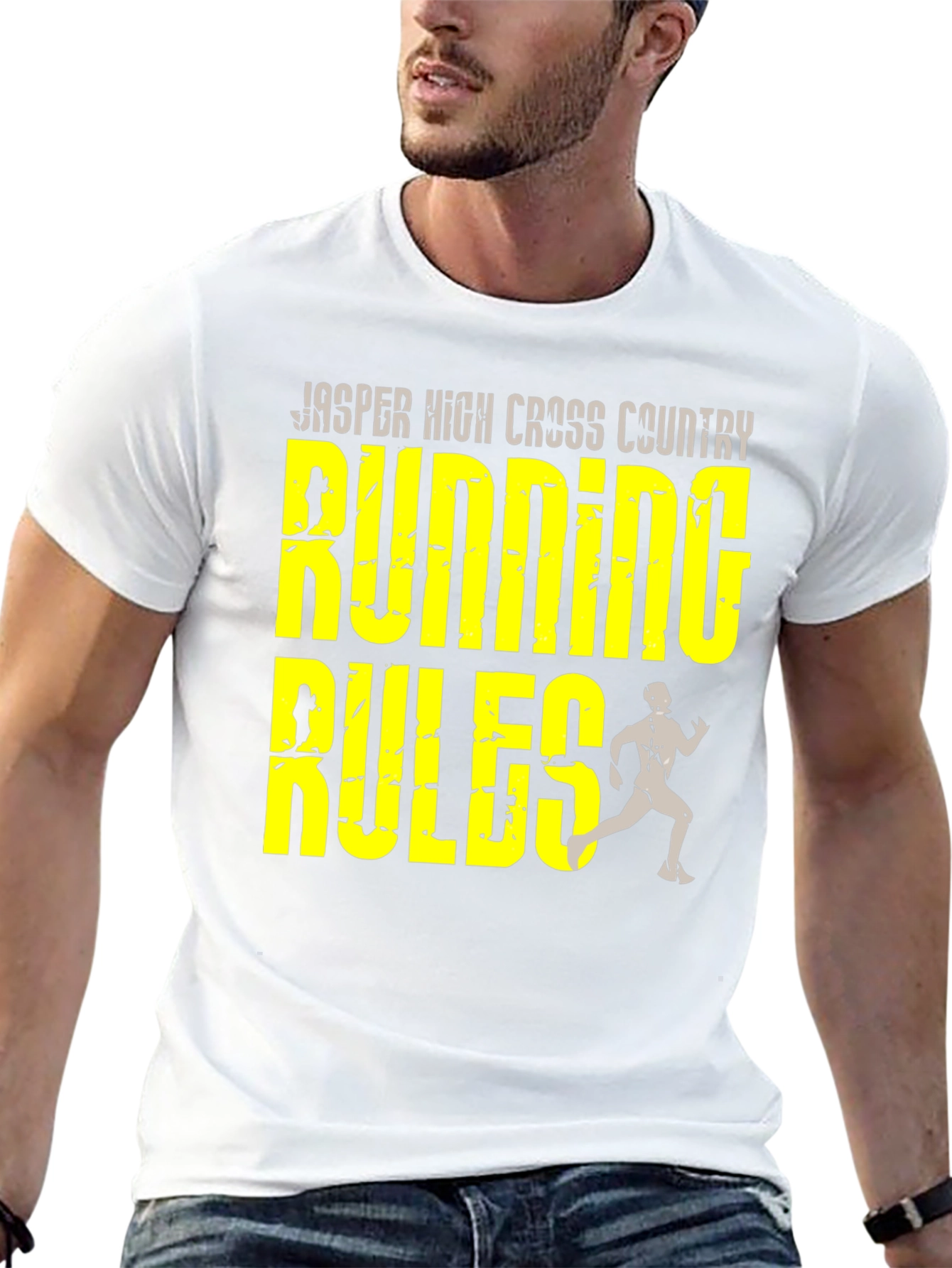 Running Rules T-Shirt - Jasper High Cross Country