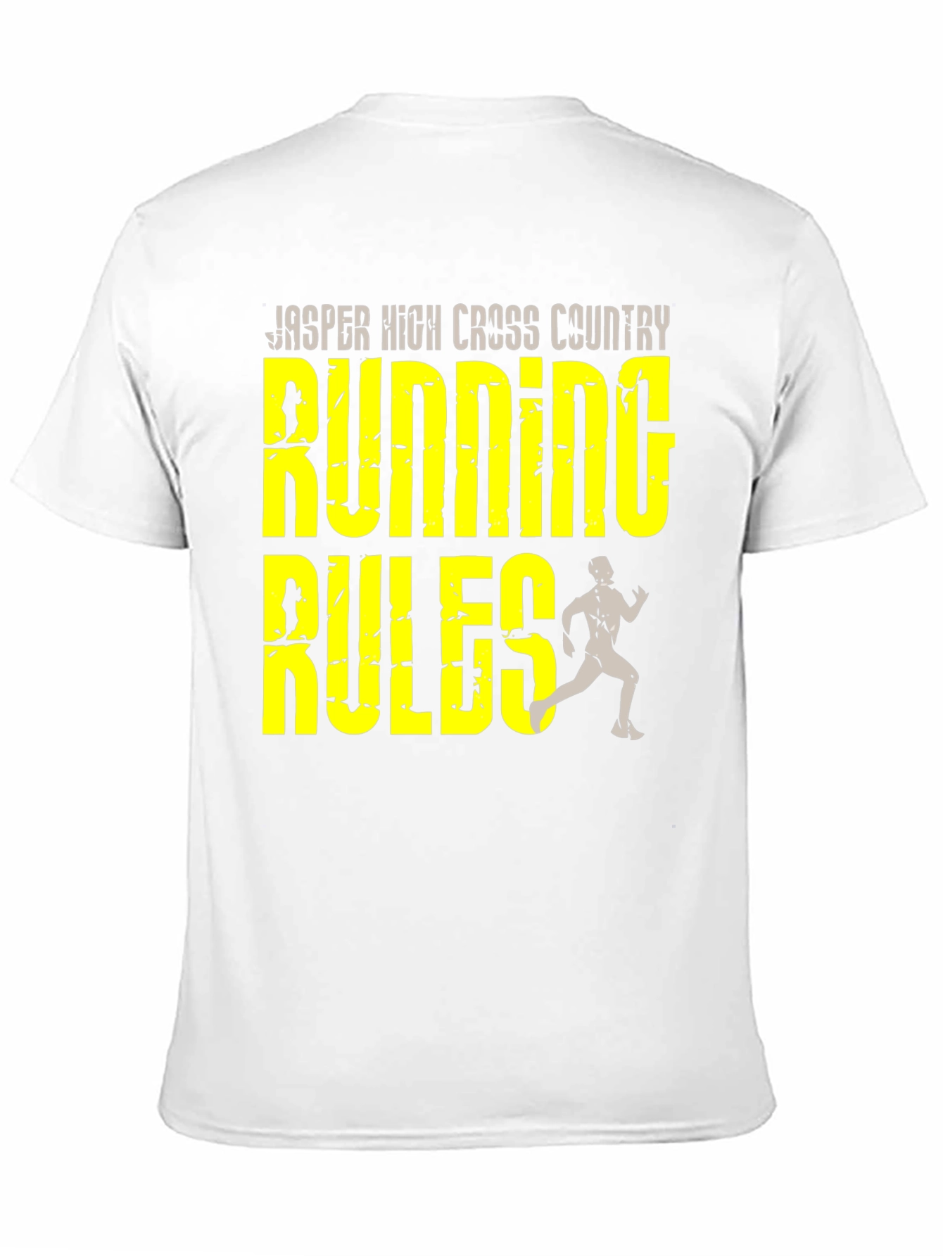 Running Rules T-Shirt - Jasper High Cross Country