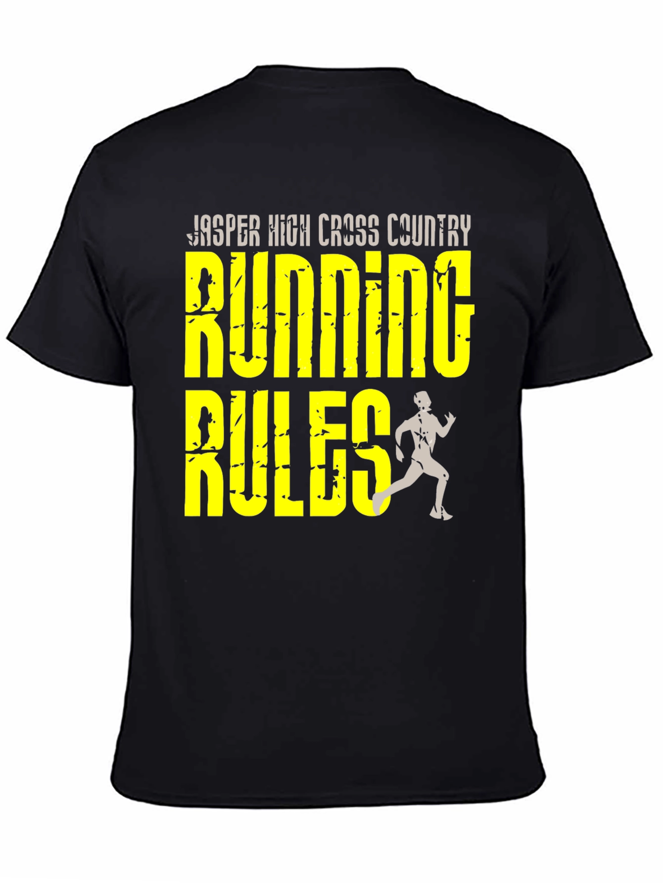 Running Rules T-Shirt - Jasper High Cross Country