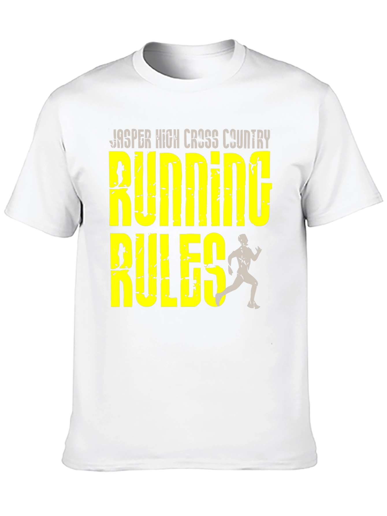 Running Rules T-Shirt - Jasper High Cross Country
