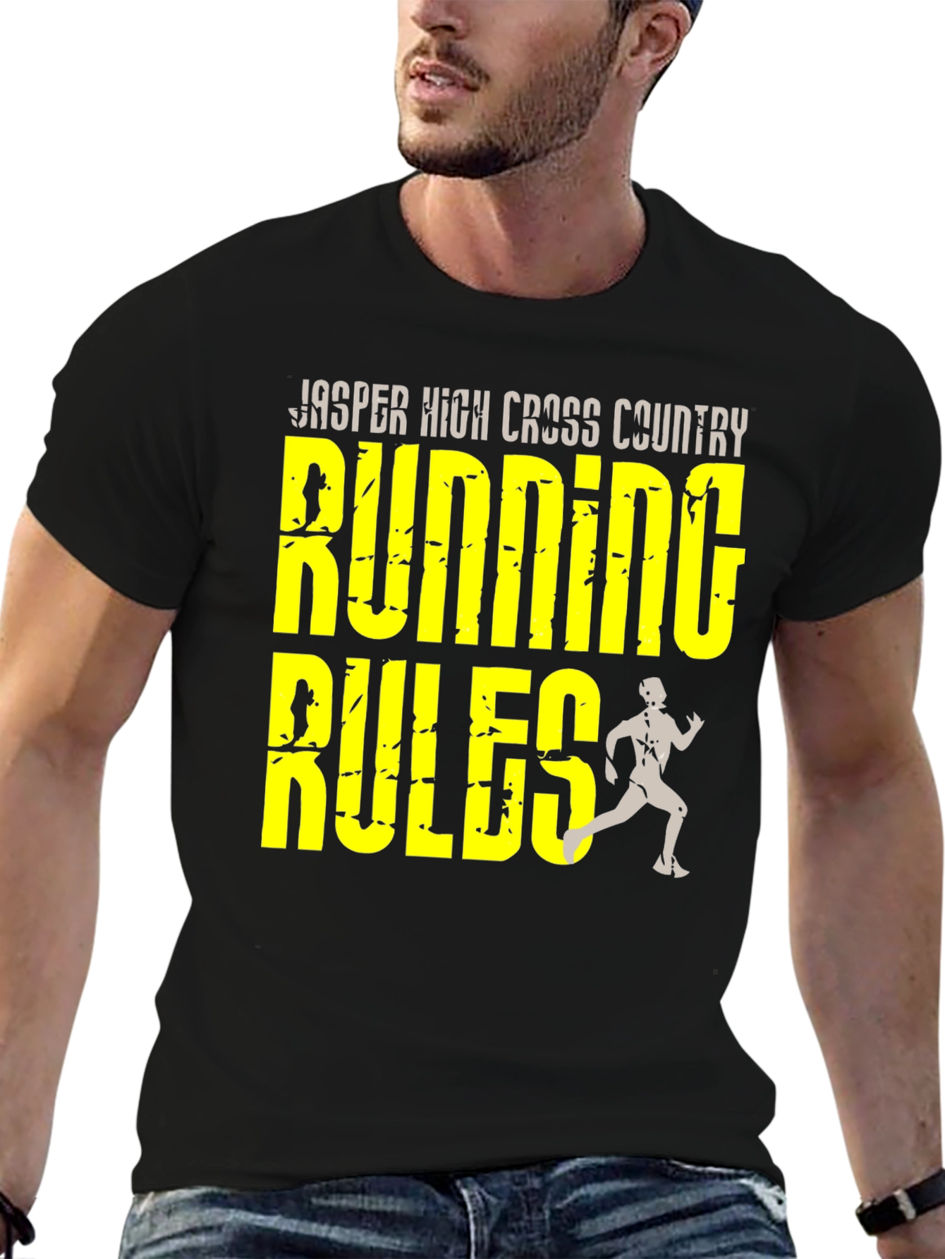 Running Rules T-Shirt - Jasper High Cross Country