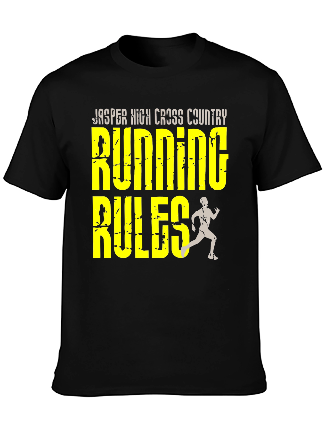 Running Rules T-Shirt - Jasper High Cross Country