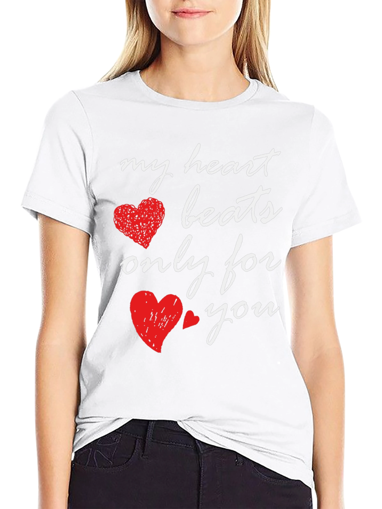 My Heart Beats For You Graphic T-Shirt