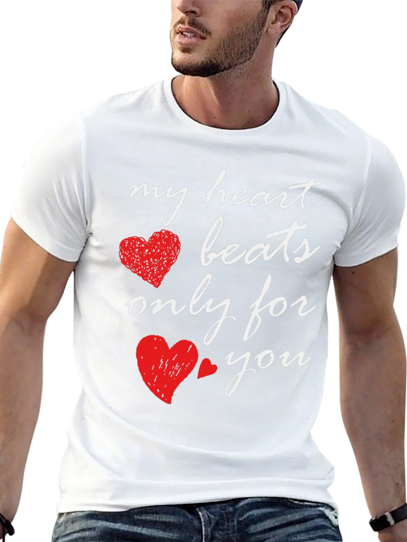 My Heart Beats For You Graphic T-Shirt