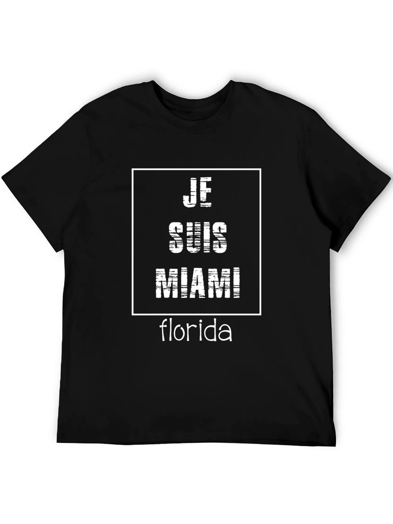 Je Suis Miami Florida Graphic T-Shirt