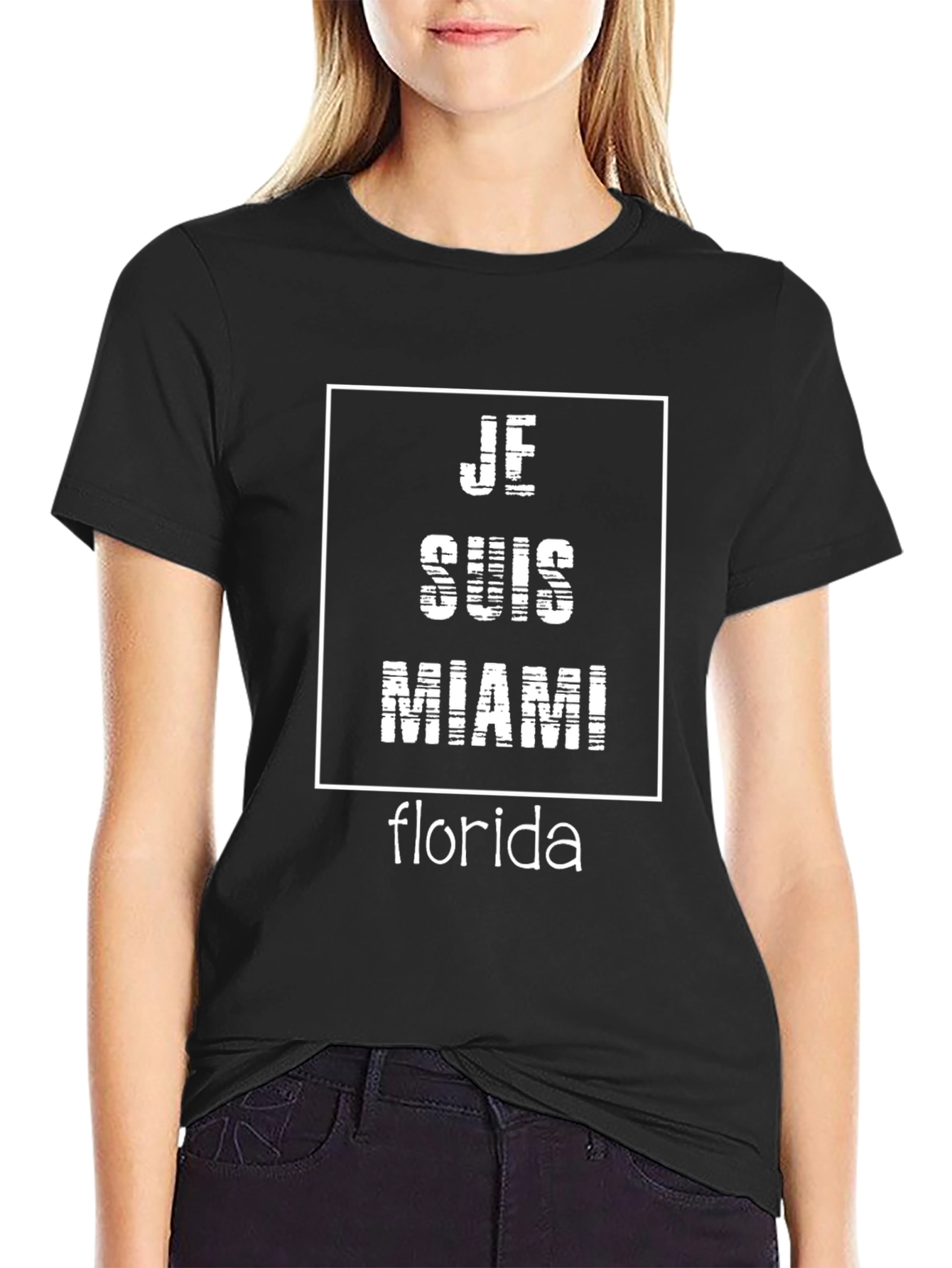 Je Suis Miami Florida Graphic T-Shirt