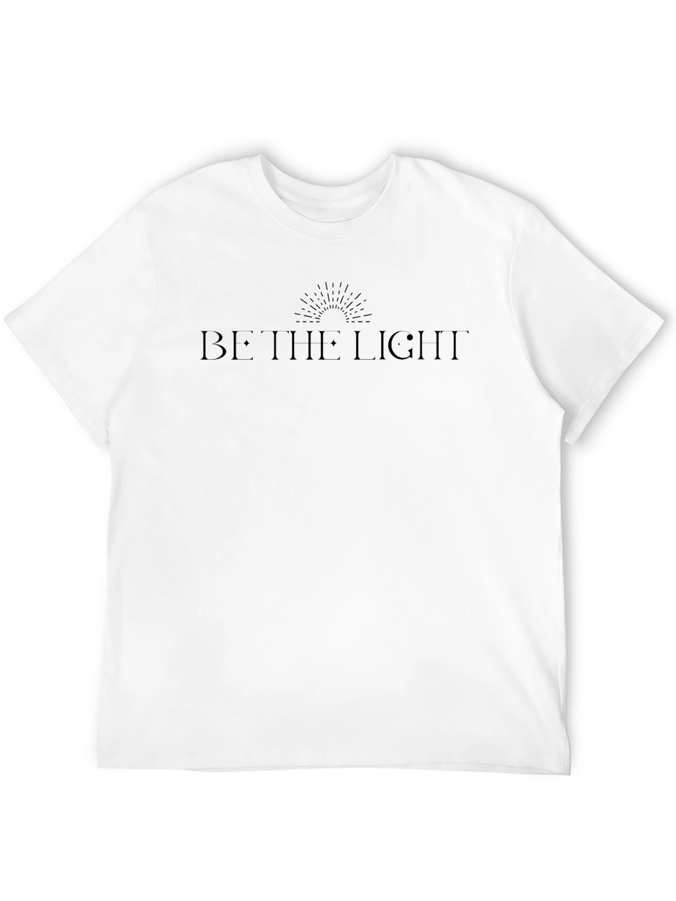 Be the Light Graphic Tee - Stylish Unisex T-Shirt