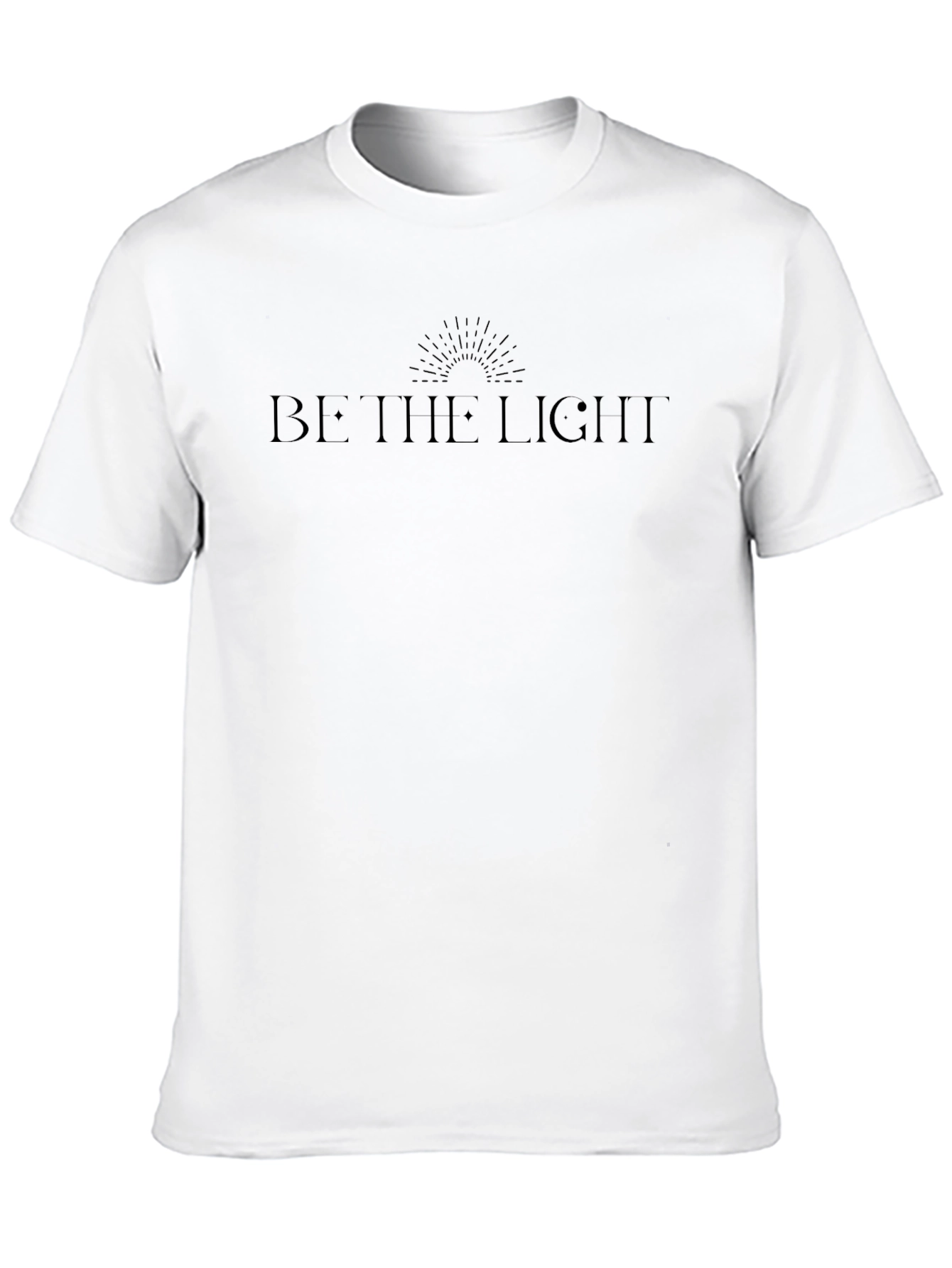 Be the Light Graphic Tee - Stylish Unisex T-Shirt