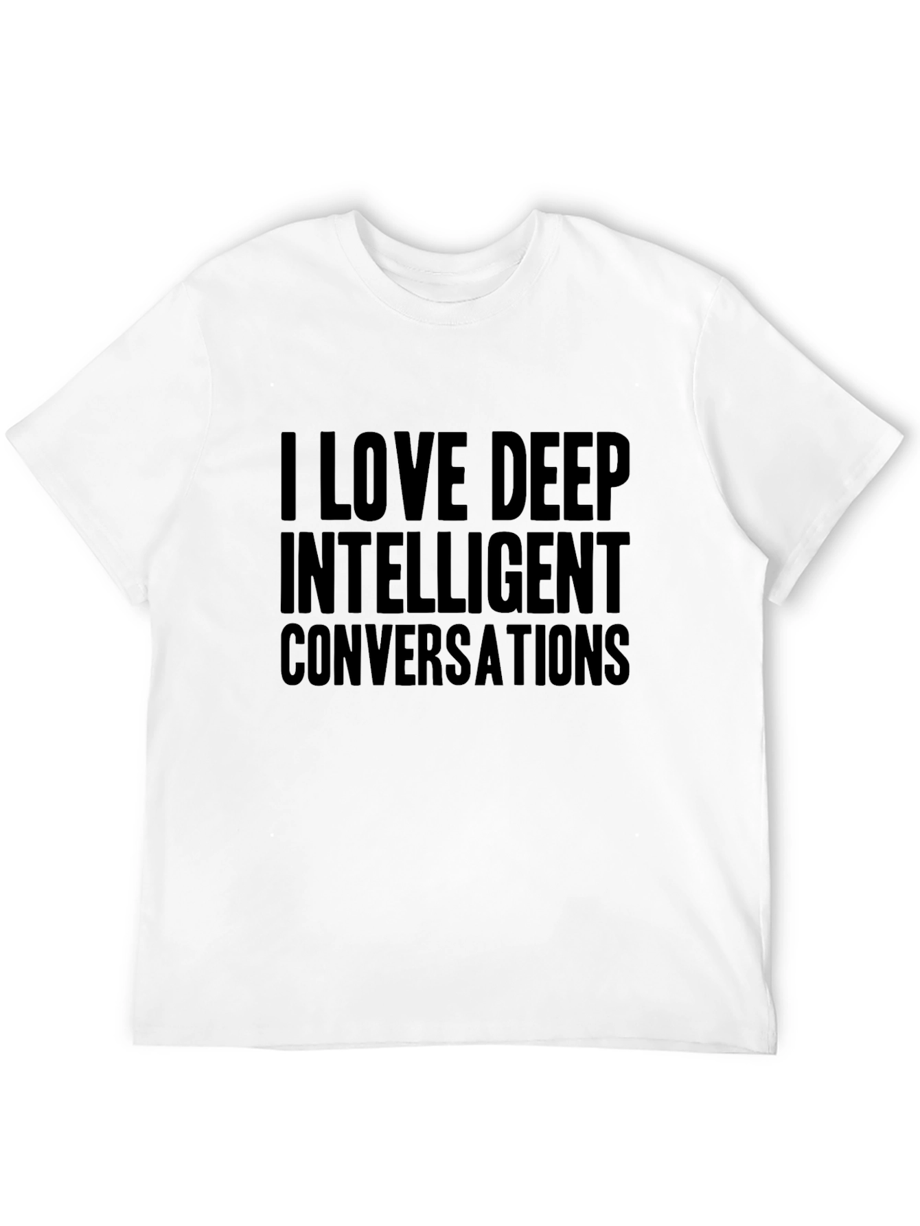 Deep Intelligent Conversations T-Shirt - Black