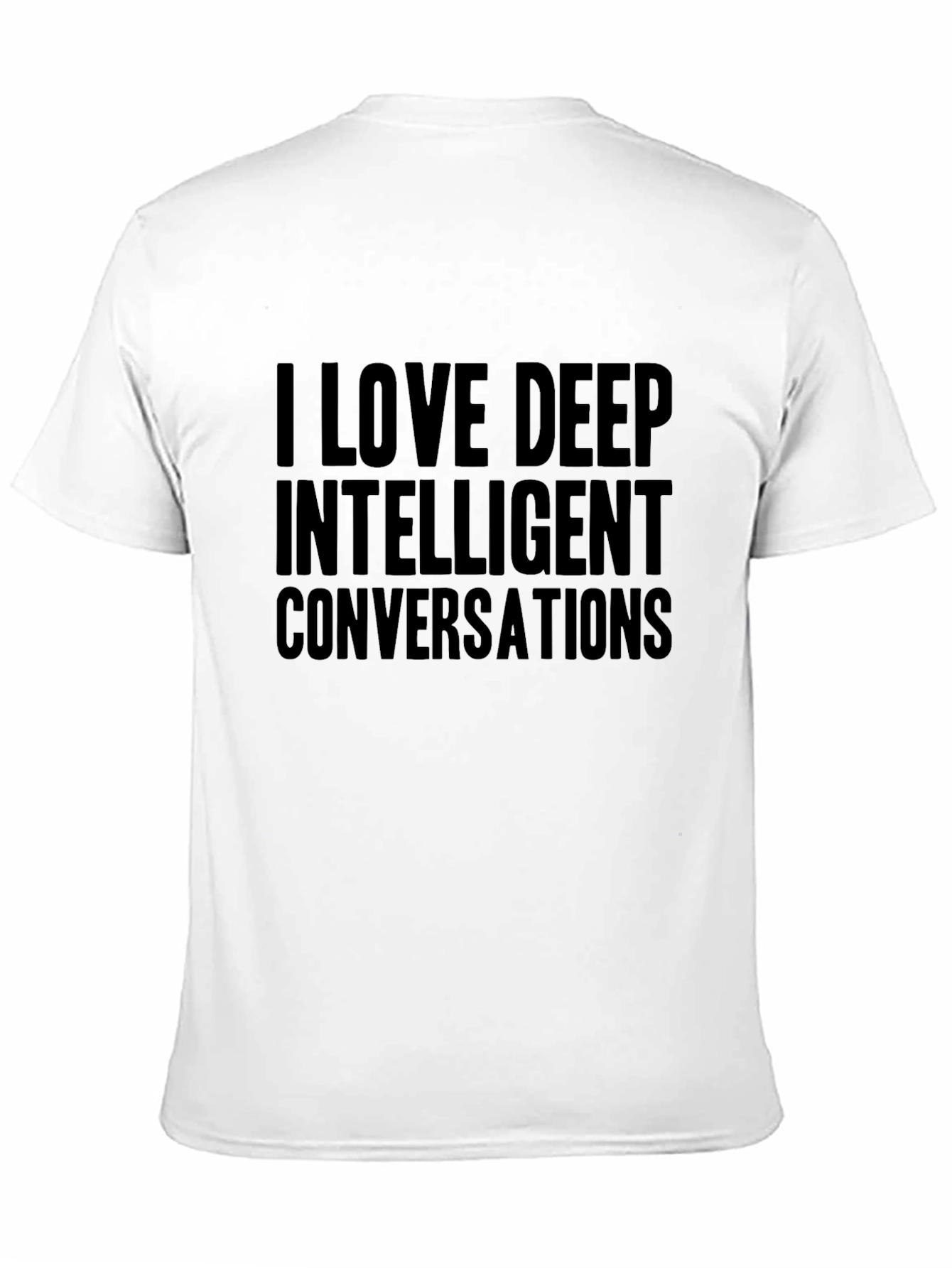 Deep Intelligent Conversations T-Shirt - Black