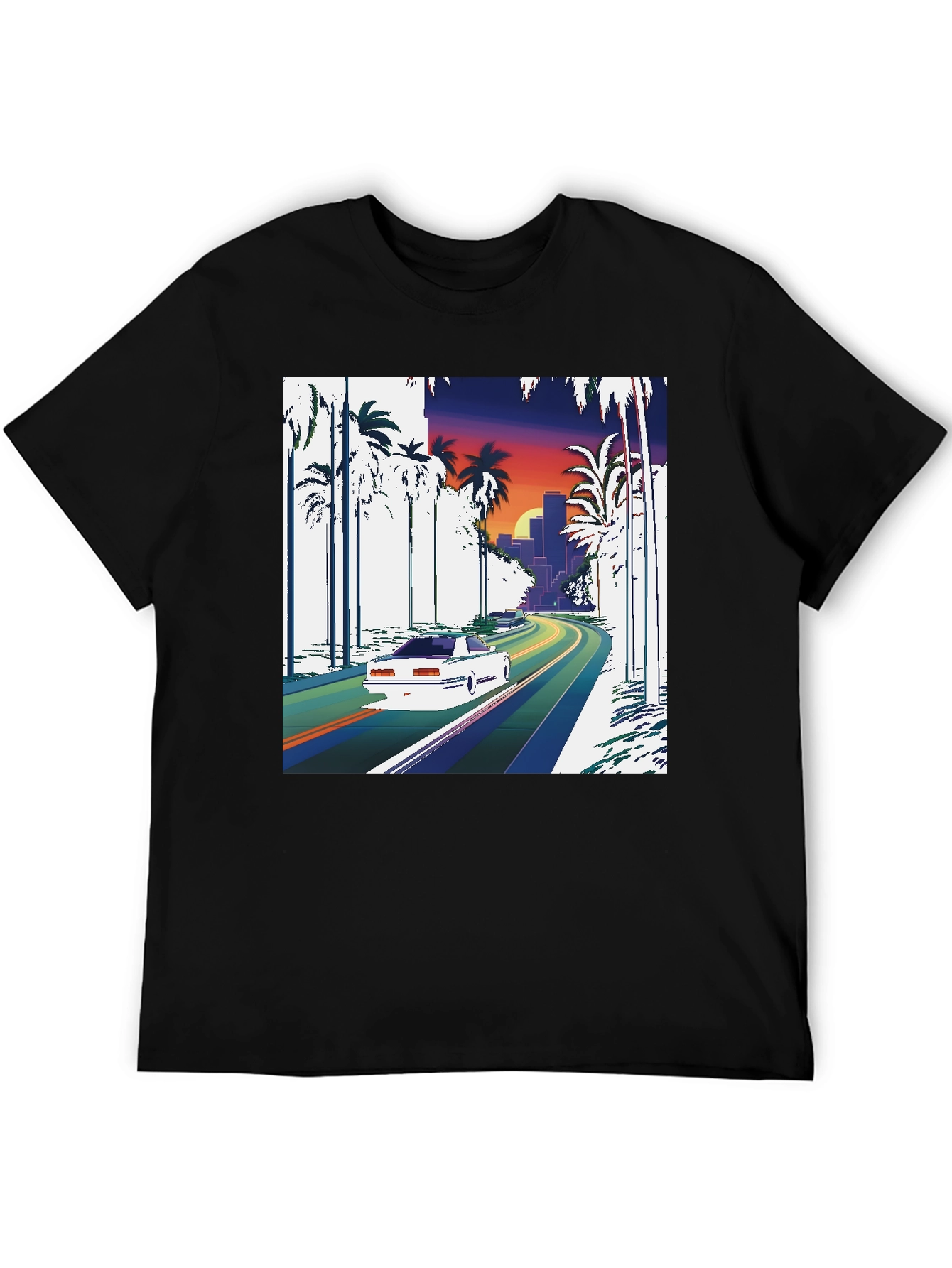 Retro Miami Vice Style T-Shirt