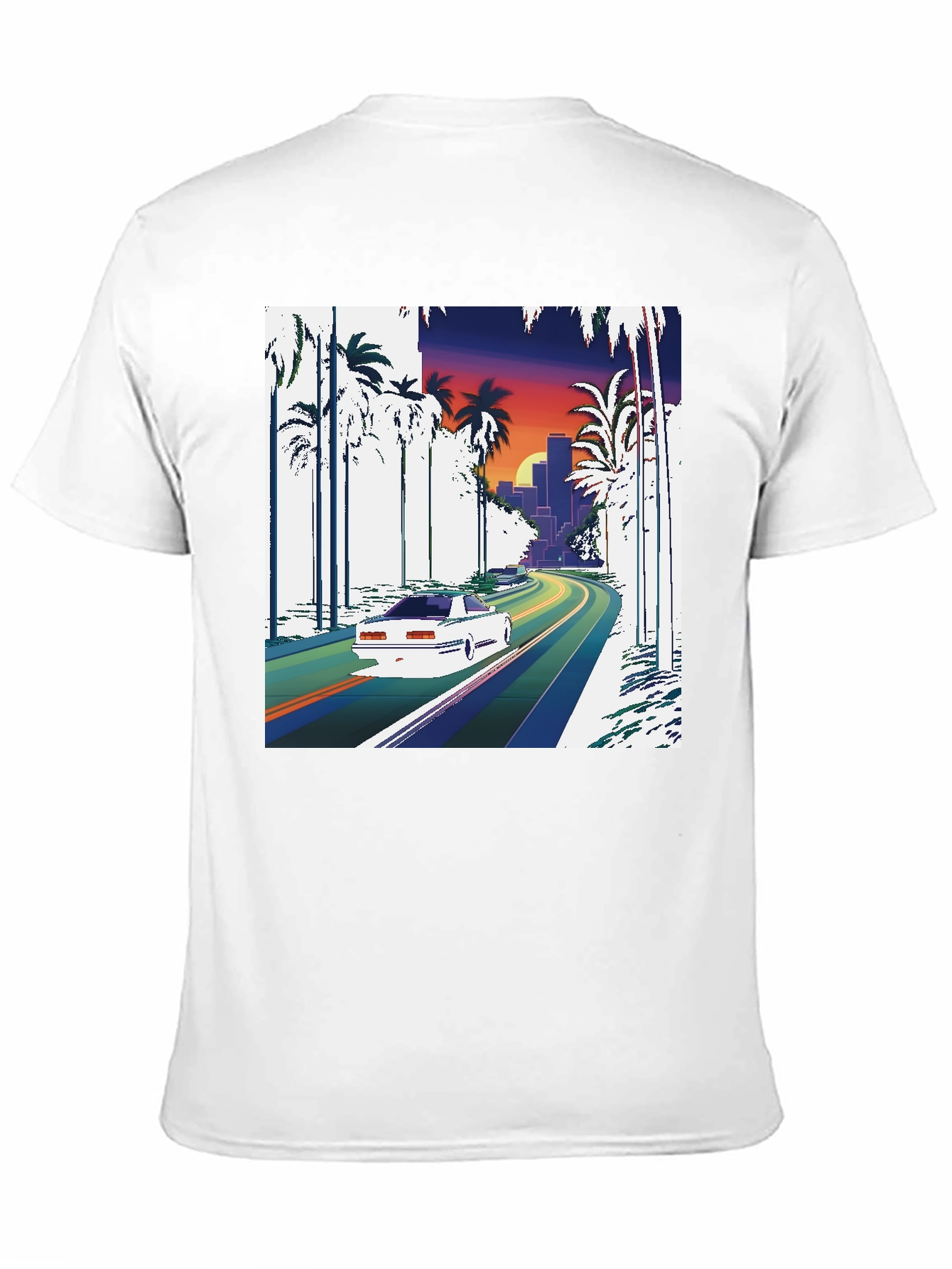 Retro Miami Vice Style T-Shirt