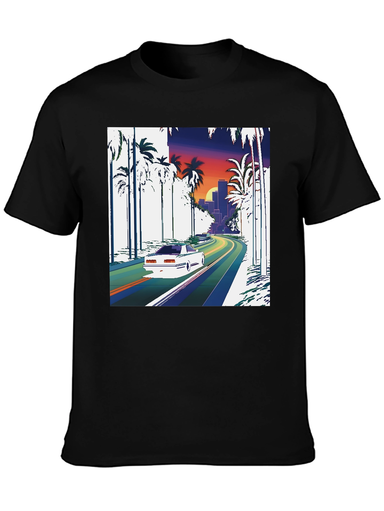 Retro Miami Vice Style T-Shirt
