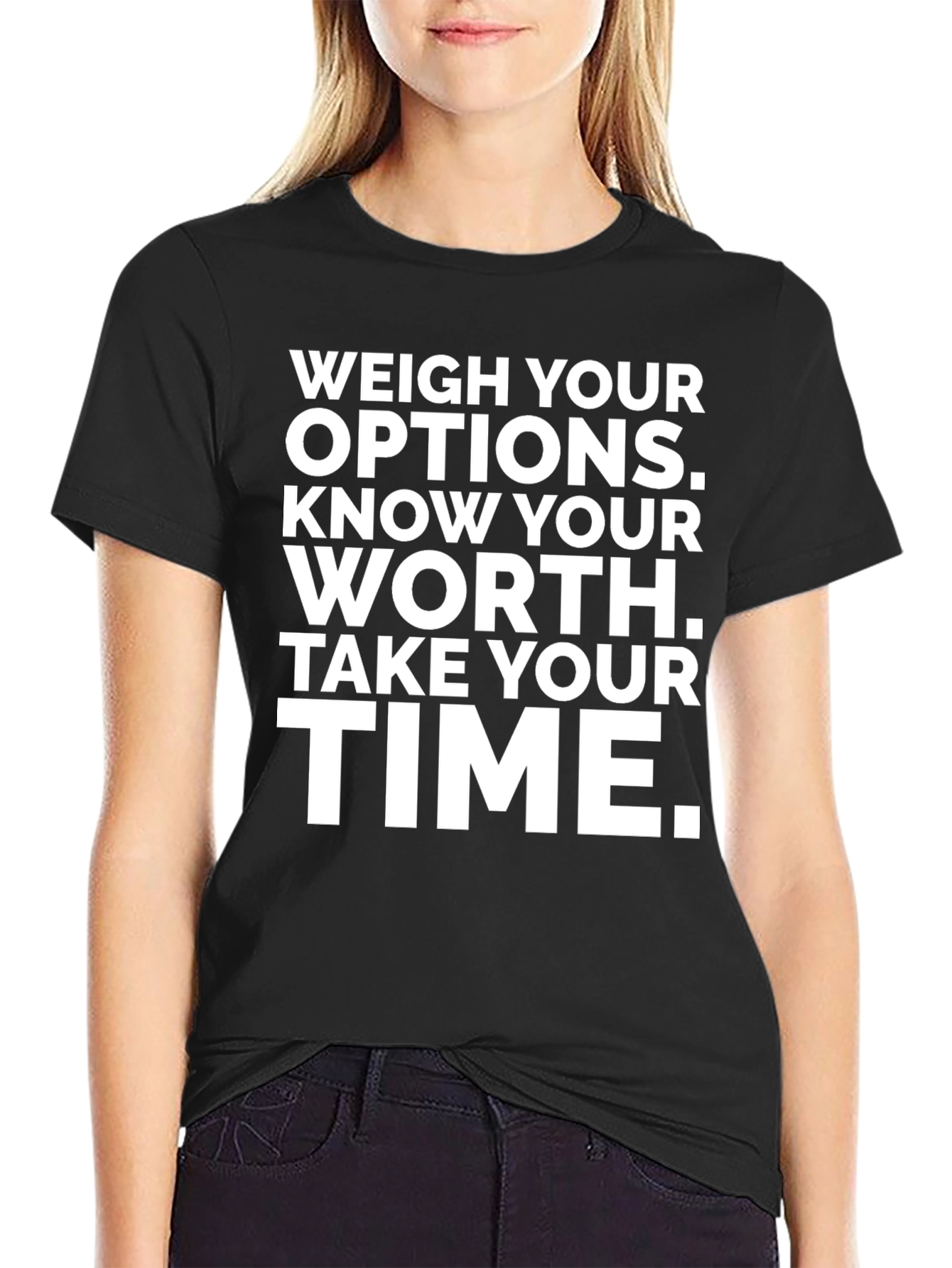 Motivational Quote Graphic T-Shirt