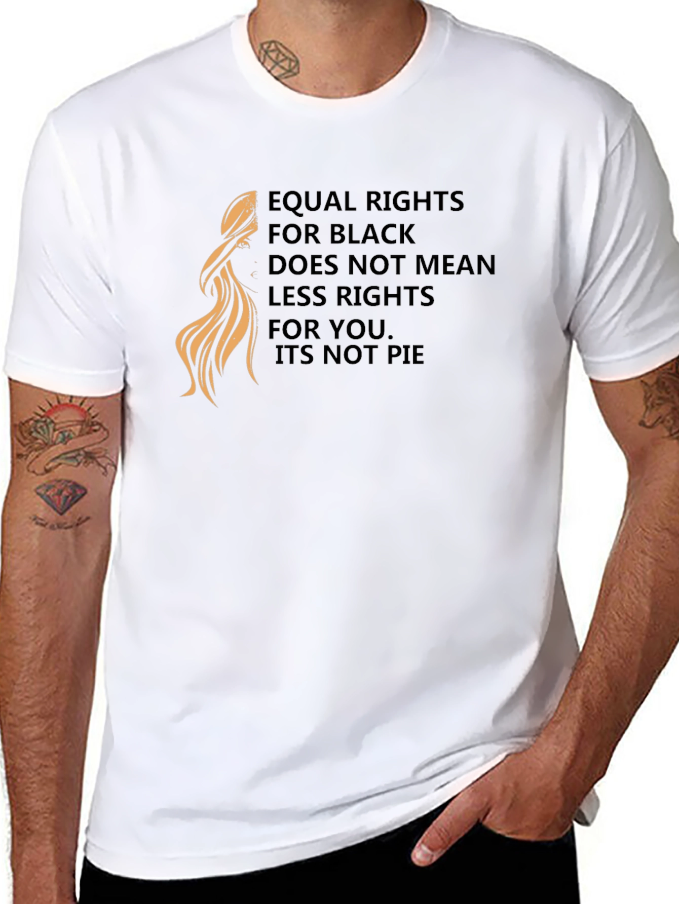 Equal Rights Black T-Shirt: Powerful Statement Tee