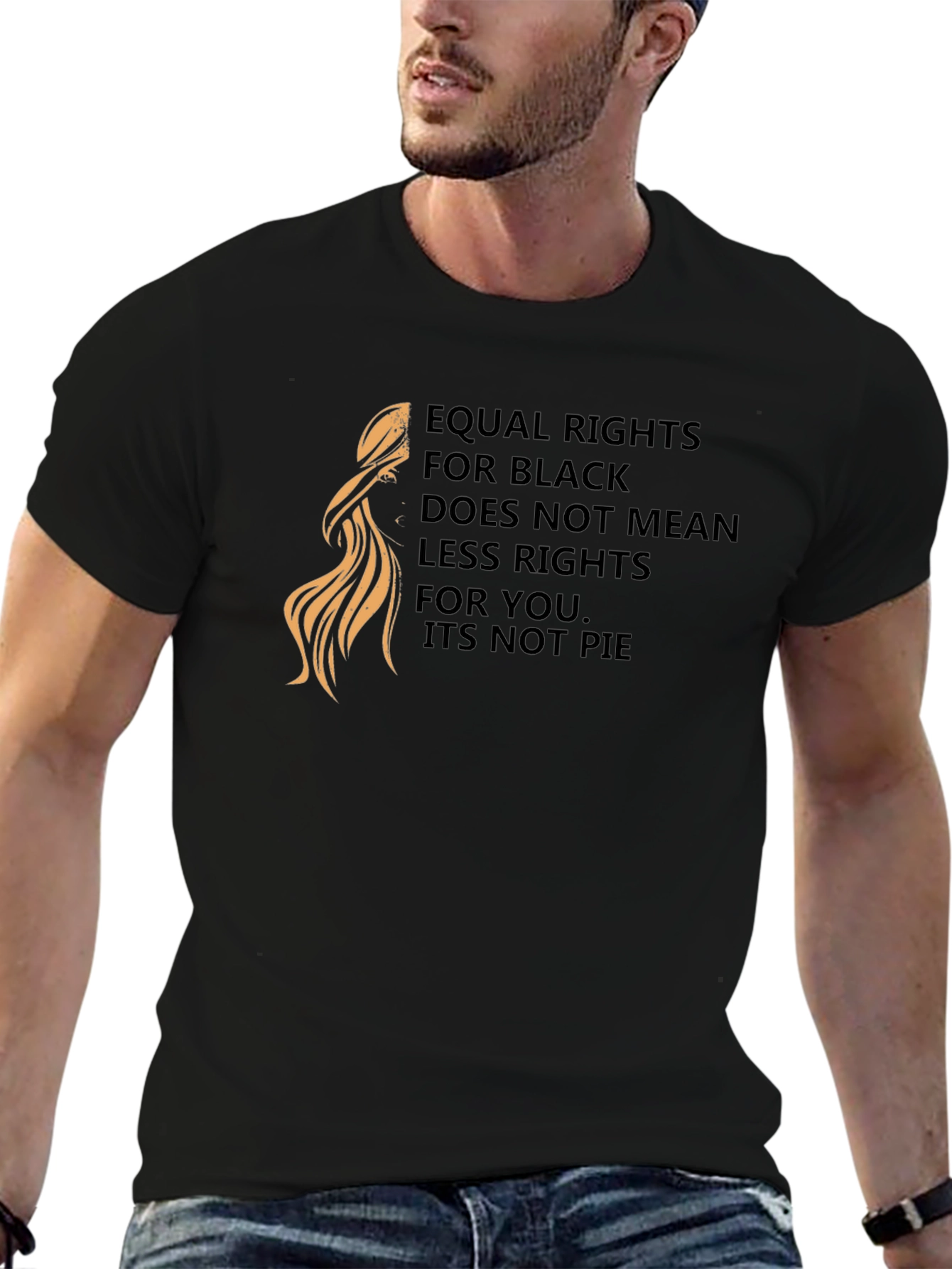 Equal Rights Black T-Shirt: Powerful Statement Tee