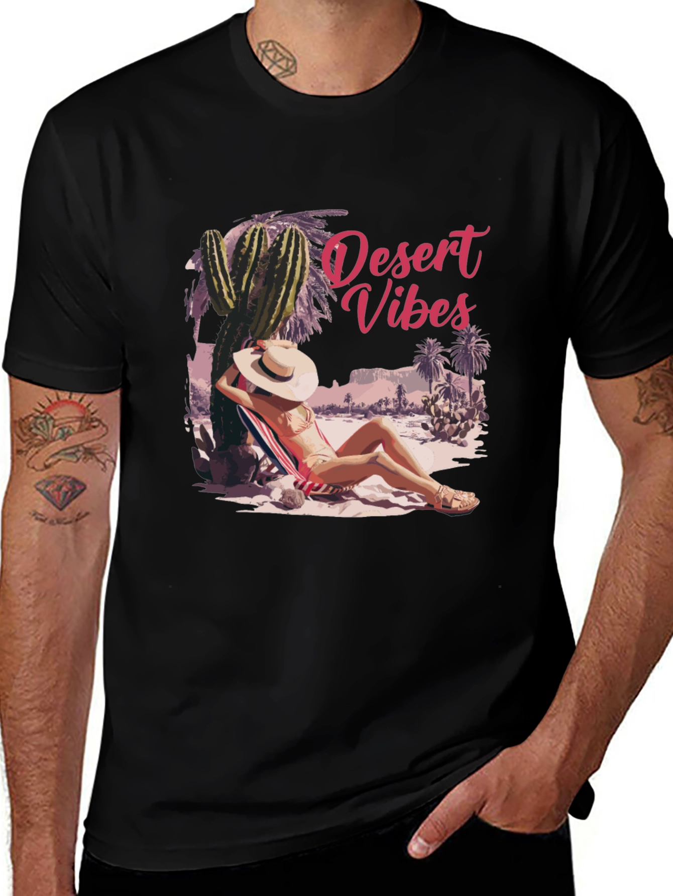 Desert Vibes Graphic T-Shirt