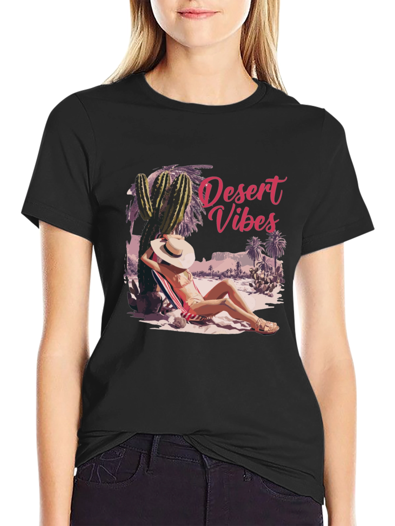 Desert Vibes Graphic T-Shirt