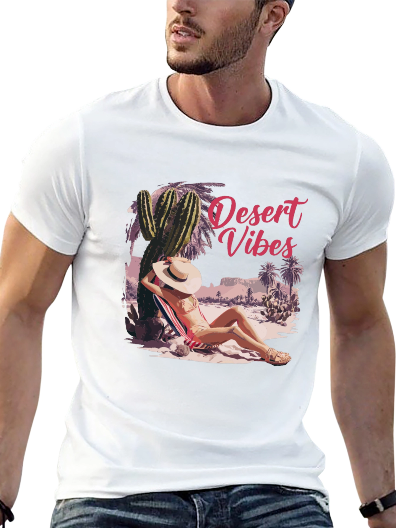 Desert Vibes Graphic T-Shirt
