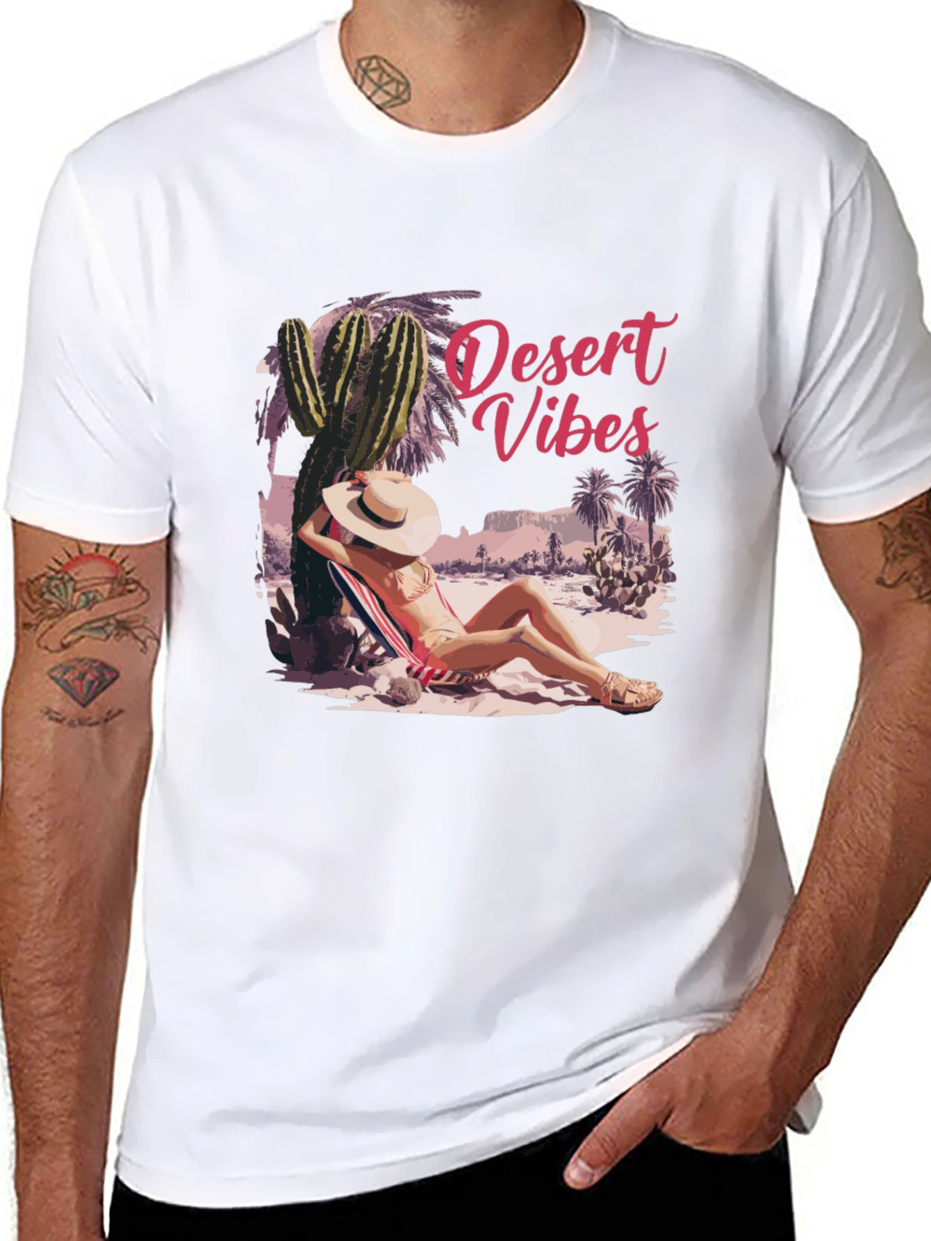 Desert Vibes Graphic T-Shirt