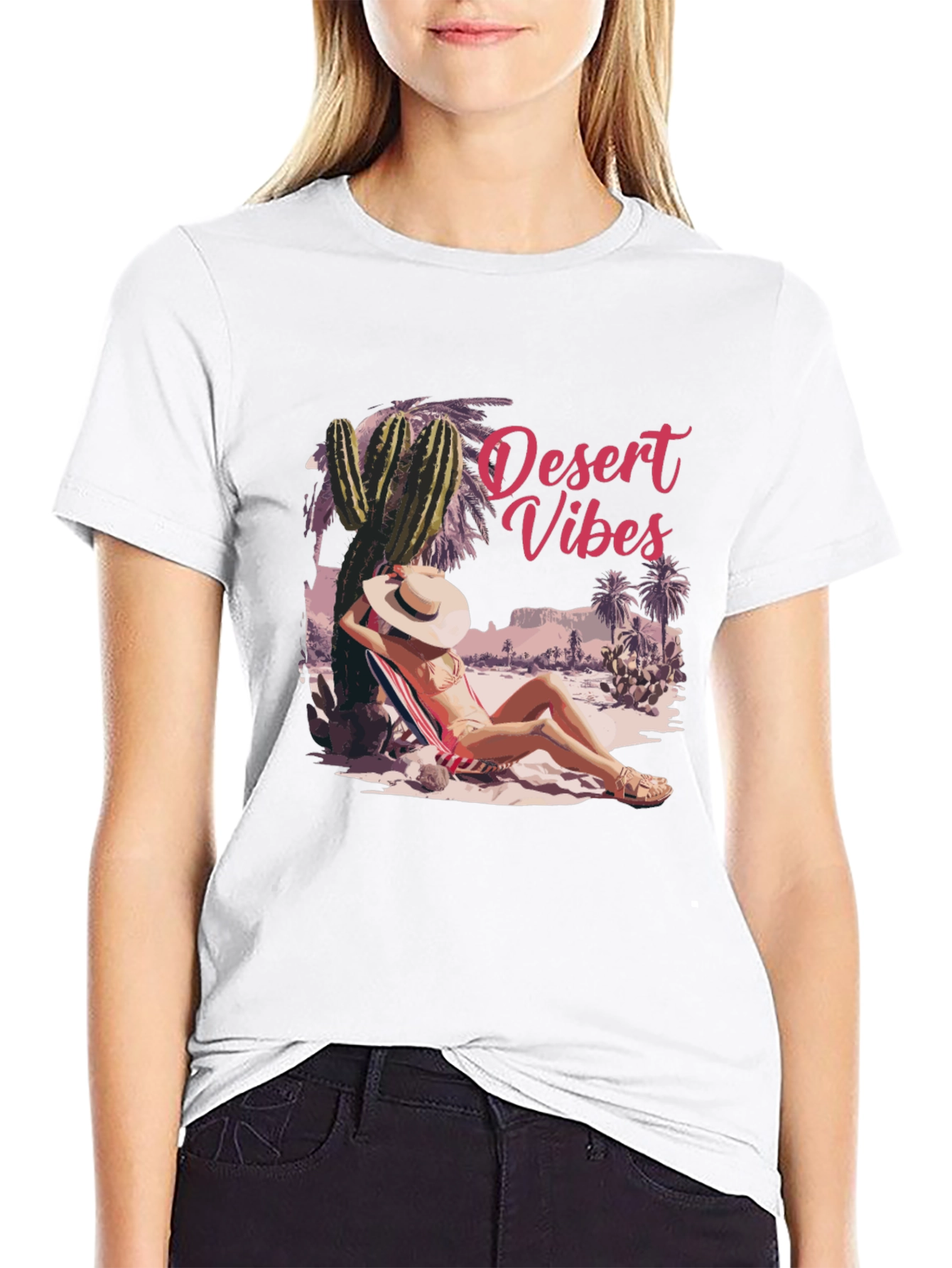 Desert Vibes Graphic T-Shirt