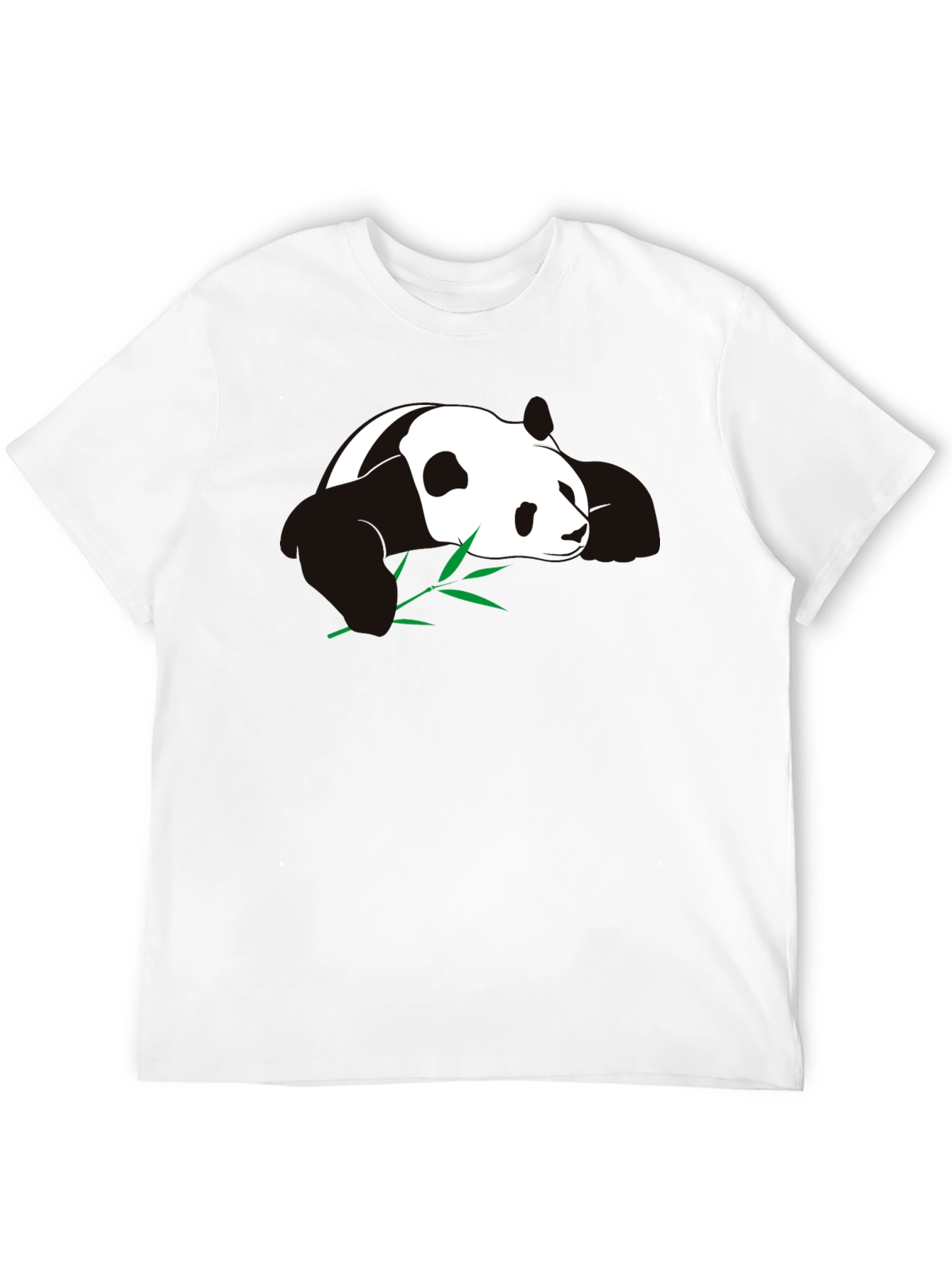 Panda T-Shirt - Black Cotton Blend Tee