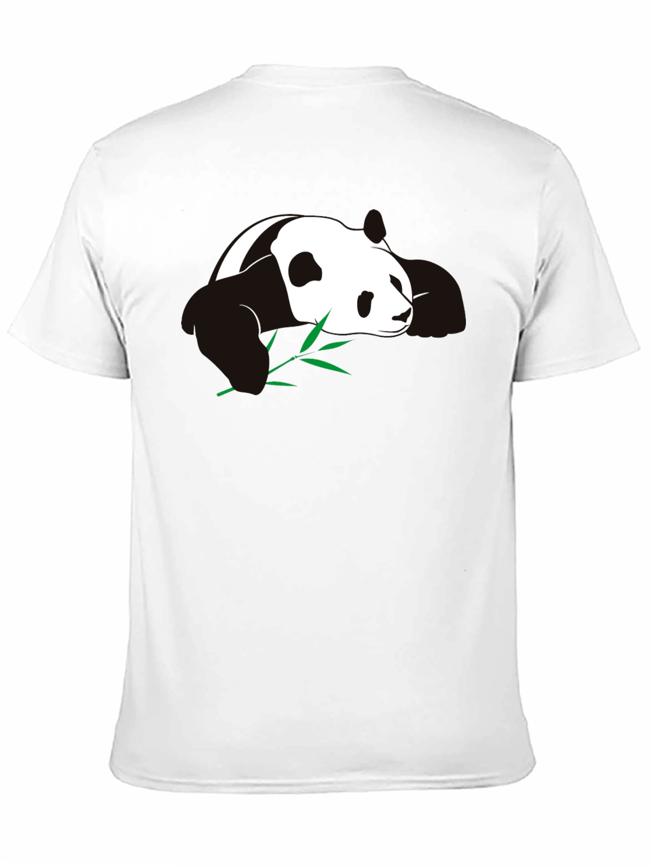 Panda T-Shirt - Black Cotton Blend Tee
