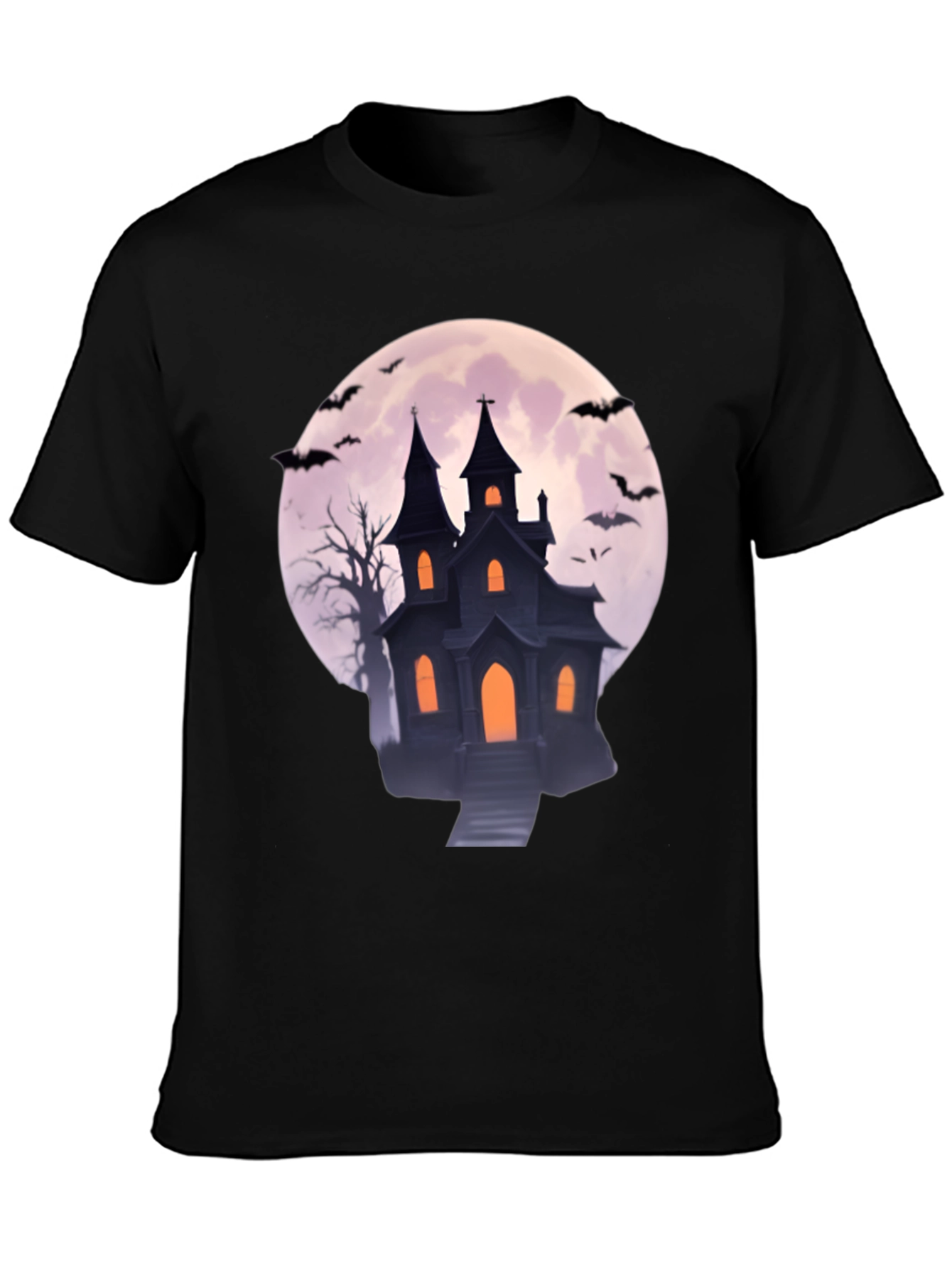 Haunted House Halloween T-Shirt