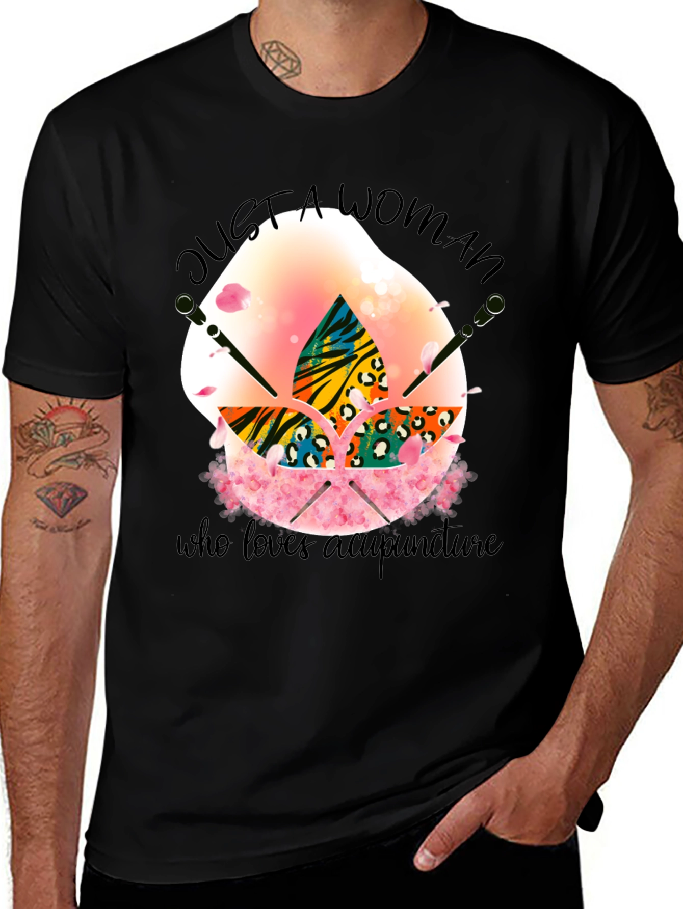 Acupuncture Womans Graphic Tee