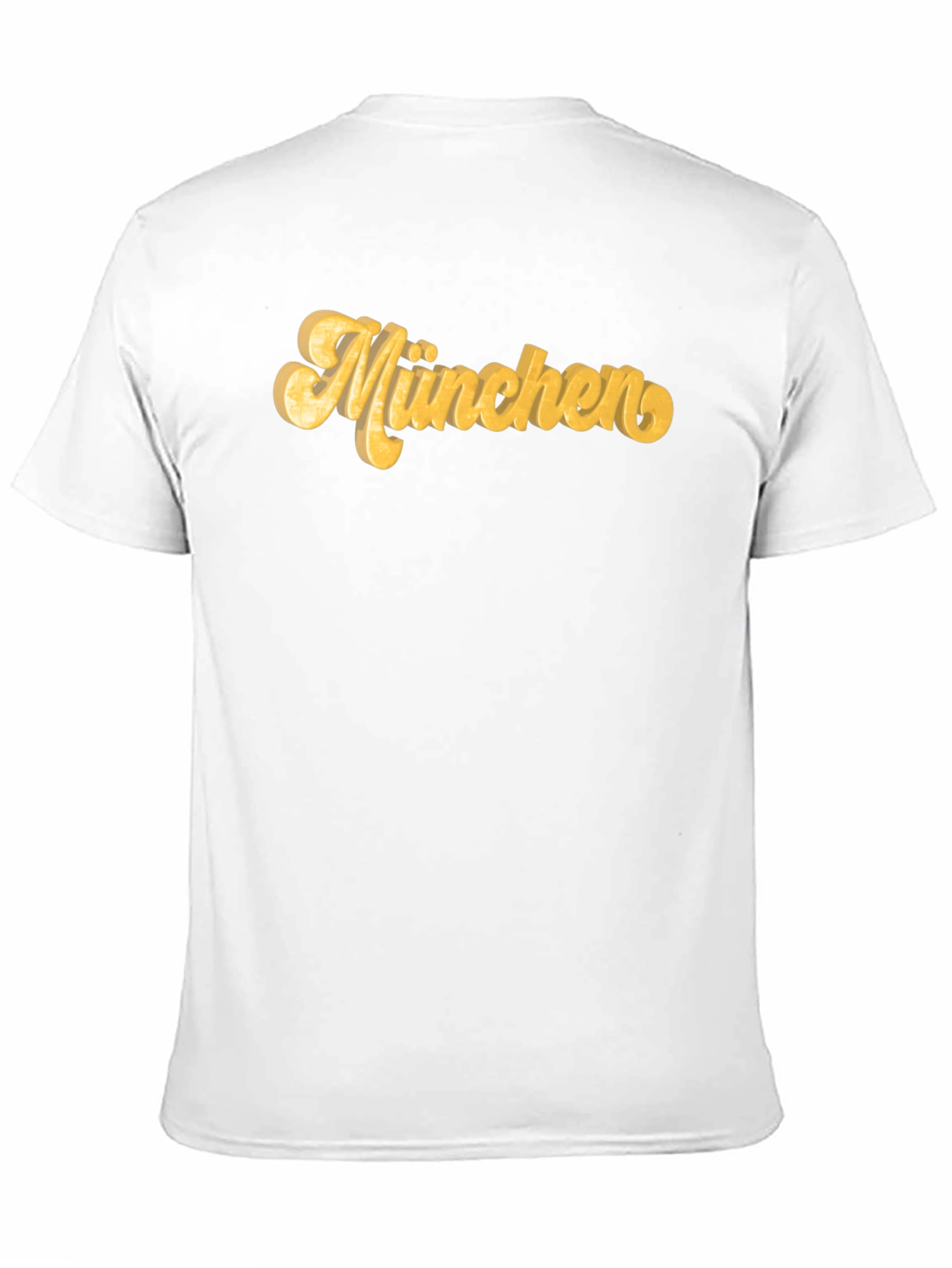 München Graphic Tee - Black Cotton T-Shirt