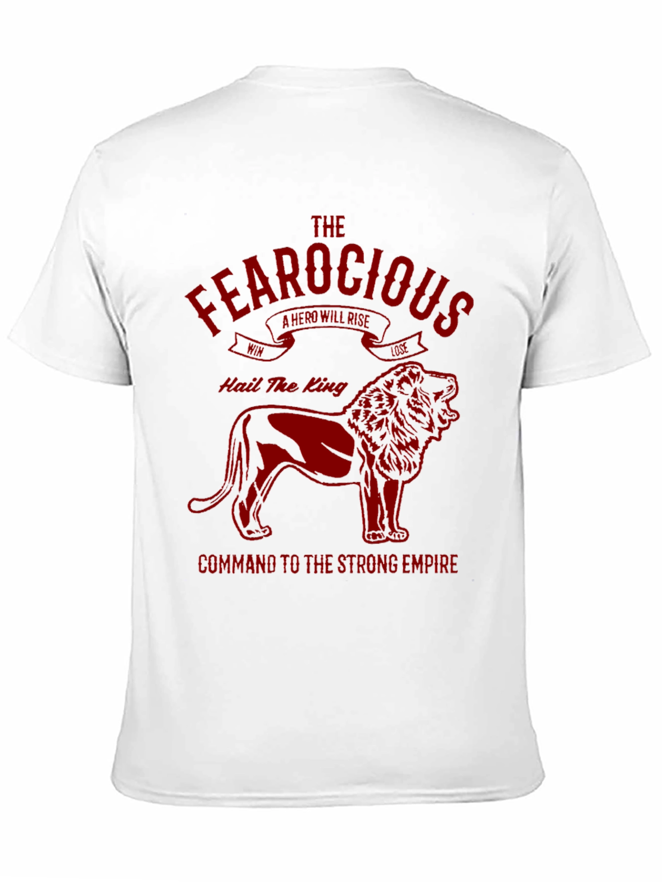 The Fearocious King Lion T-Shirt - Strong Empire