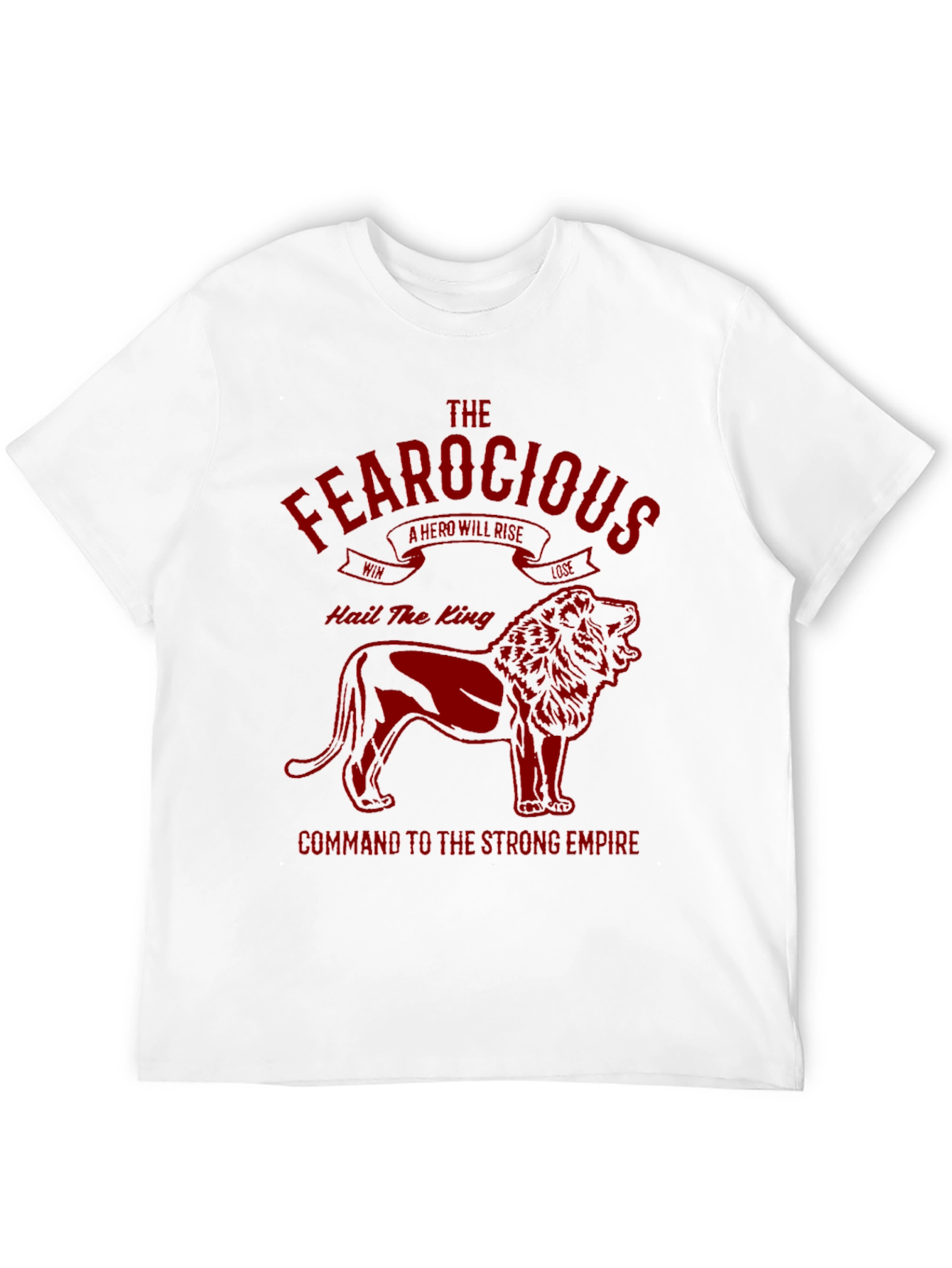 The Fearocious King Lion T-Shirt - Strong Empire