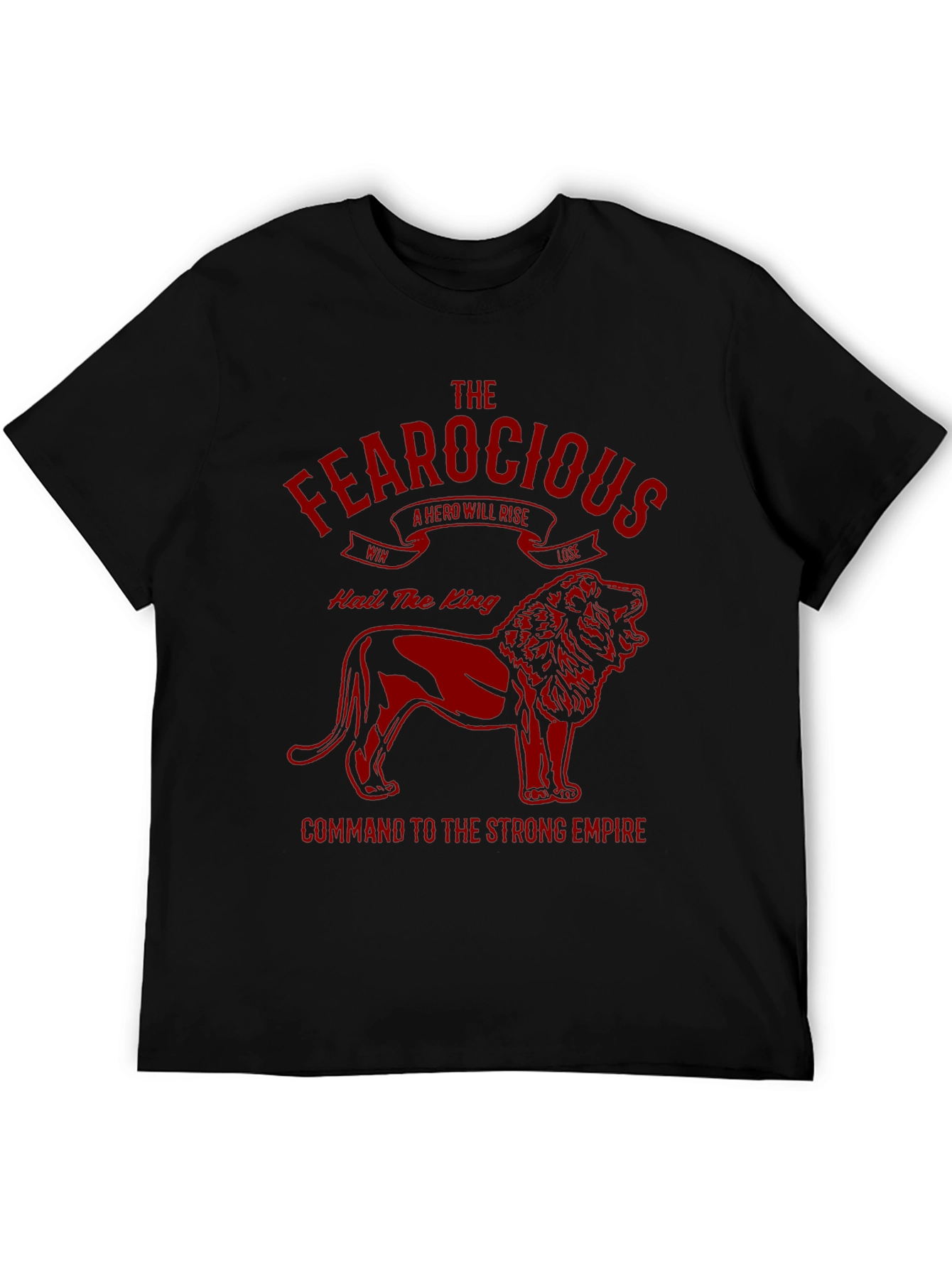 The Fearocious King Lion T-Shirt - Strong Empire