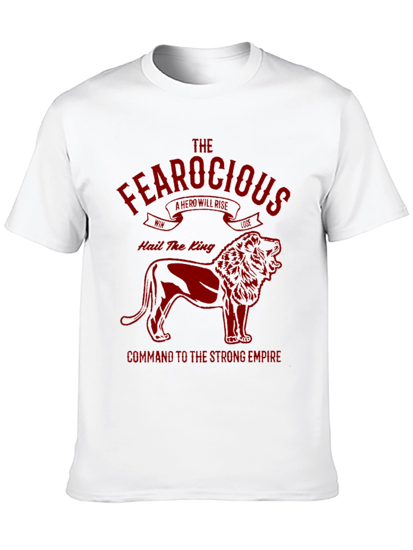 The Fearocious King Lion T-Shirt - Strong Empire