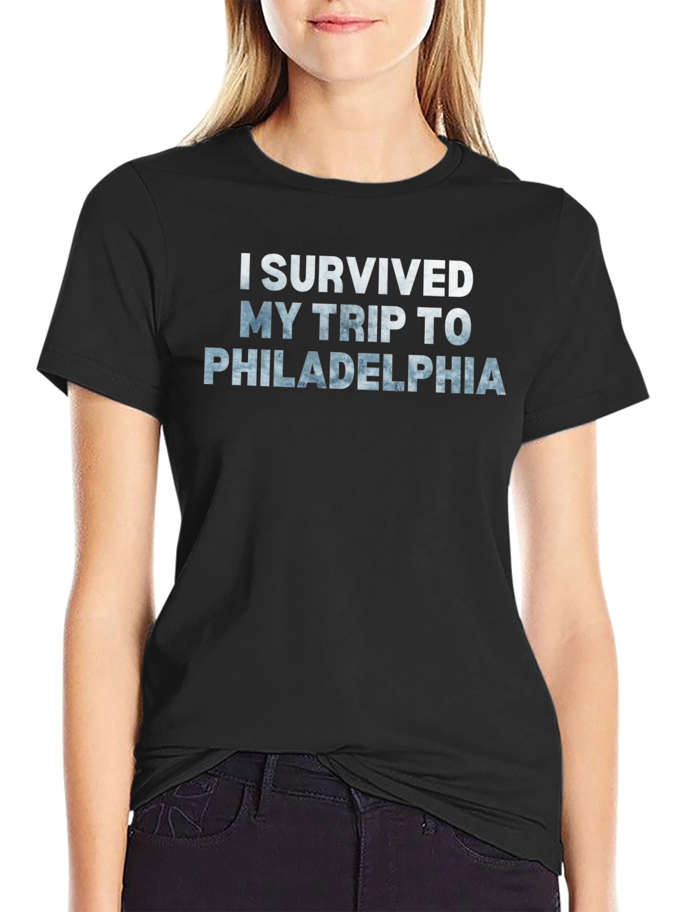 I Survived My Trip to Philadelphia Graphic T-Shirt