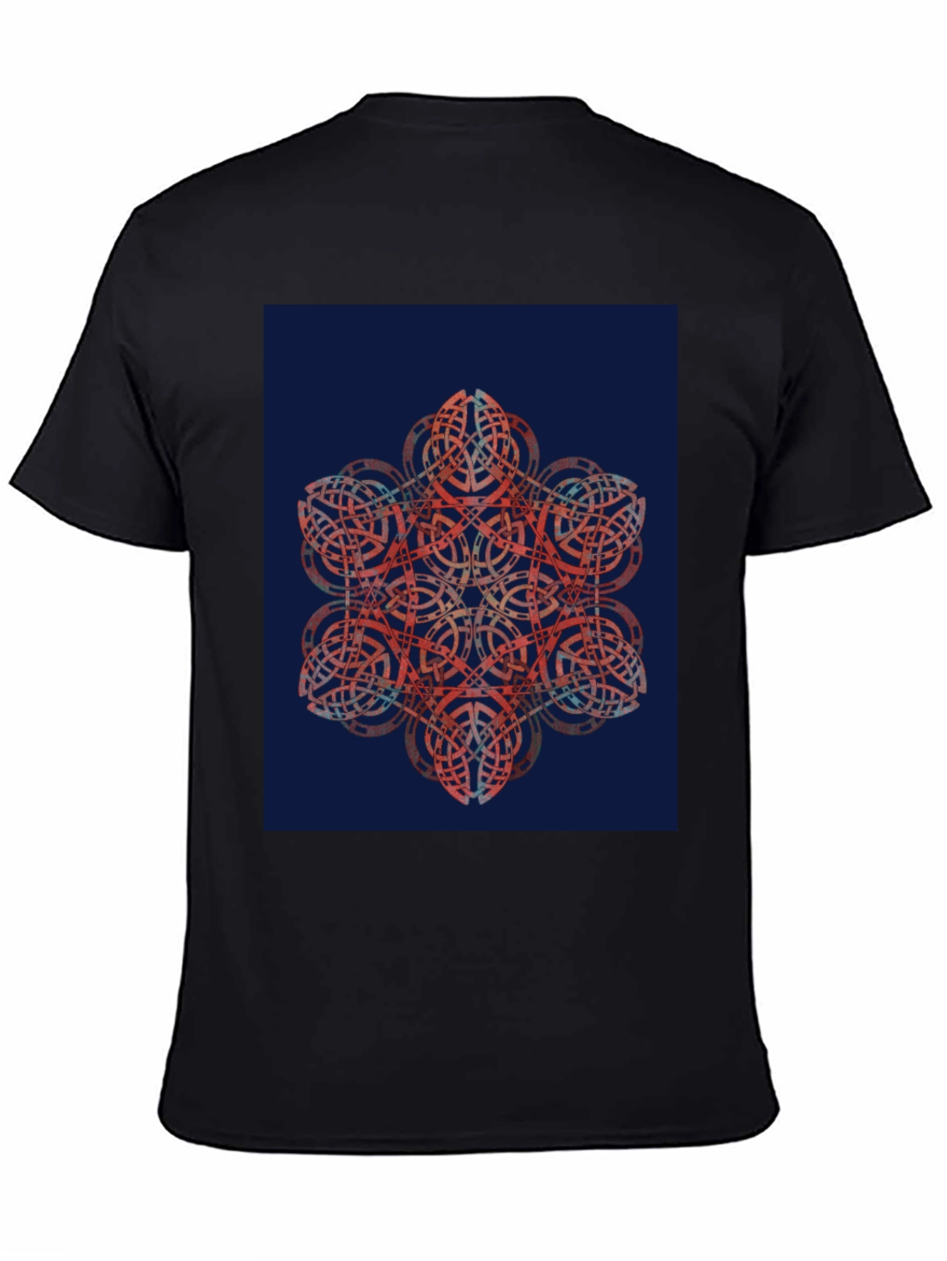 Celtic Knot Graphic Tee - Unique Design
