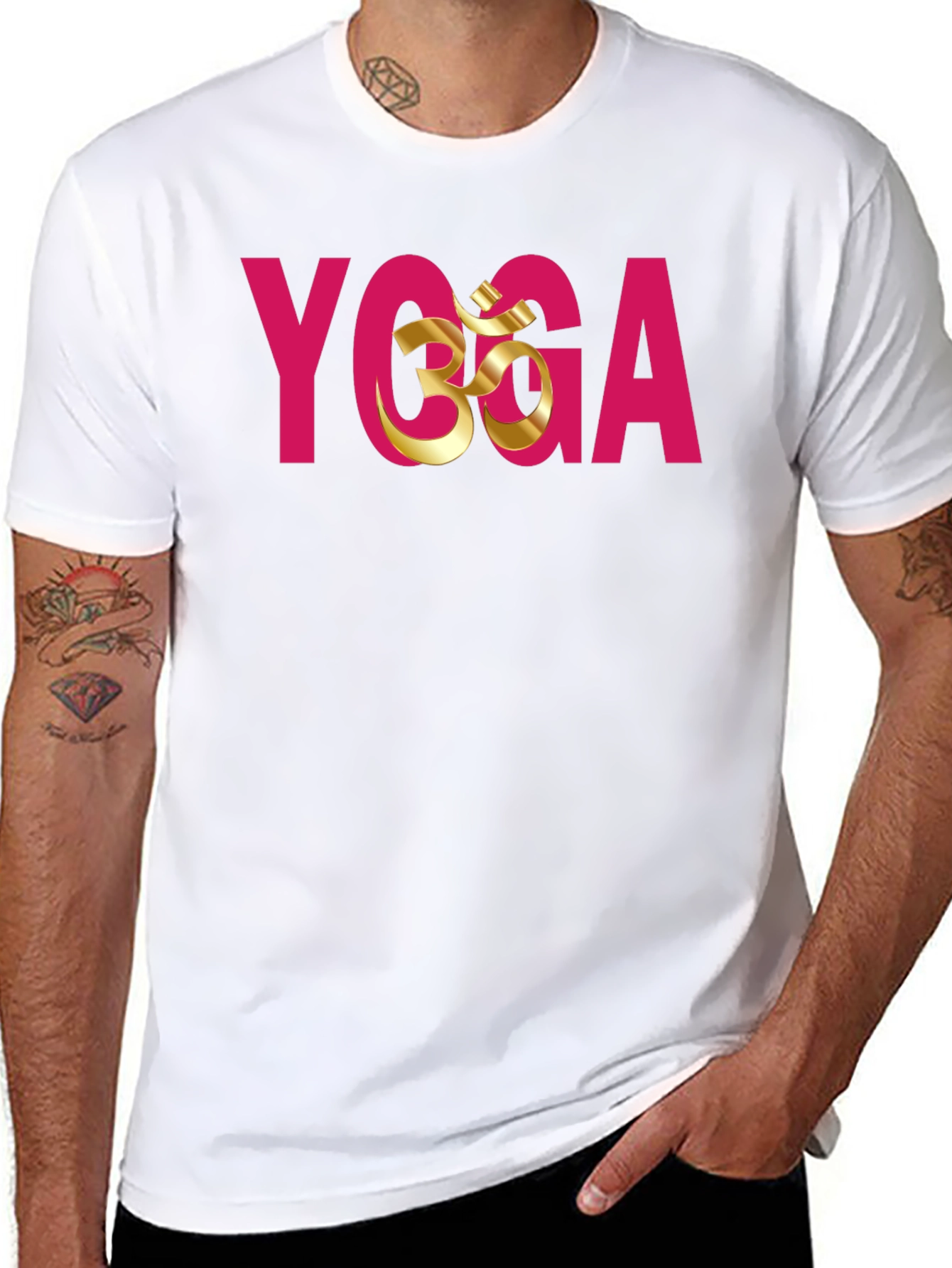 Yoga Om Symbol Graphic Tee