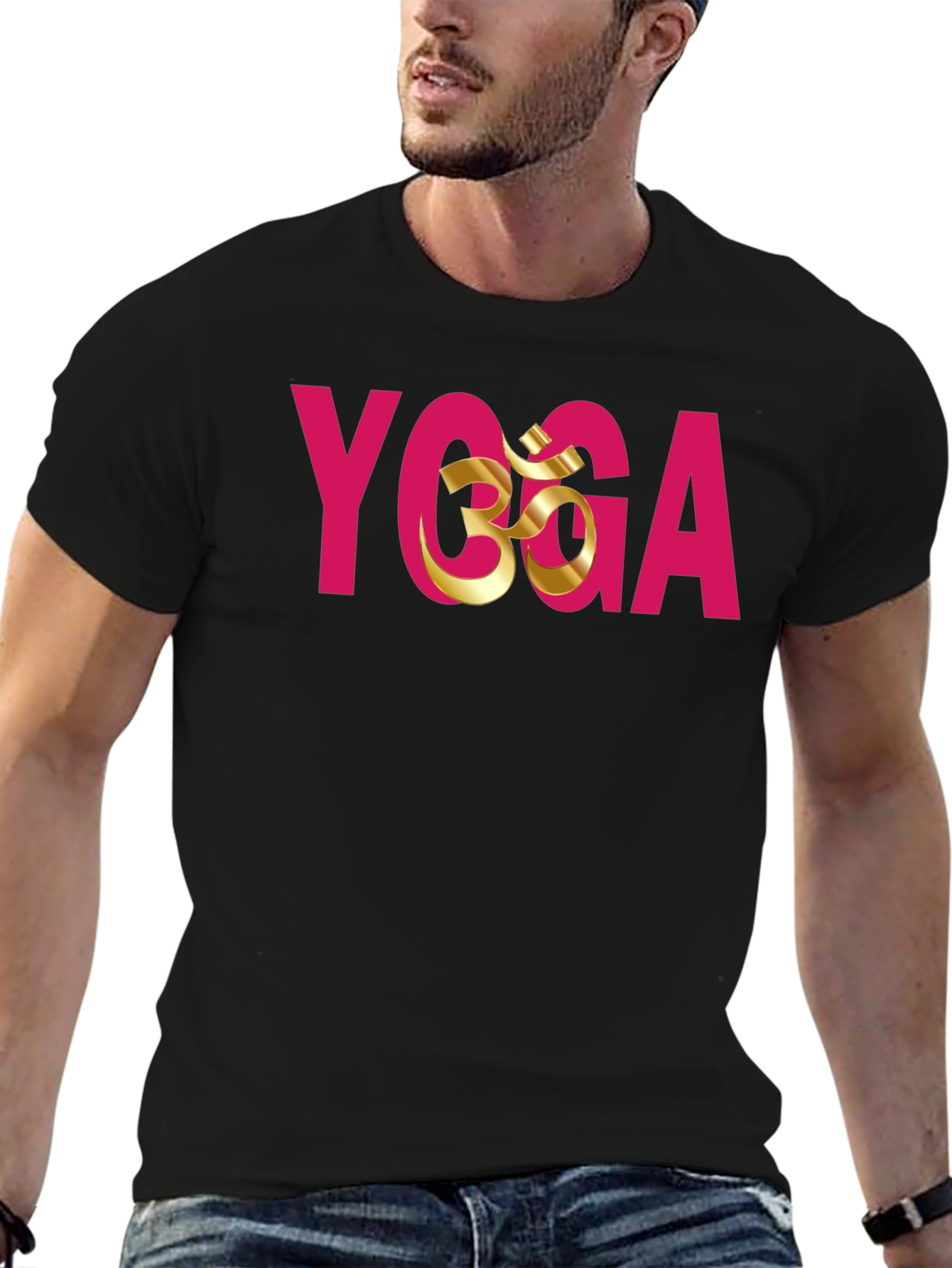 Yoga Om Symbol Graphic Tee