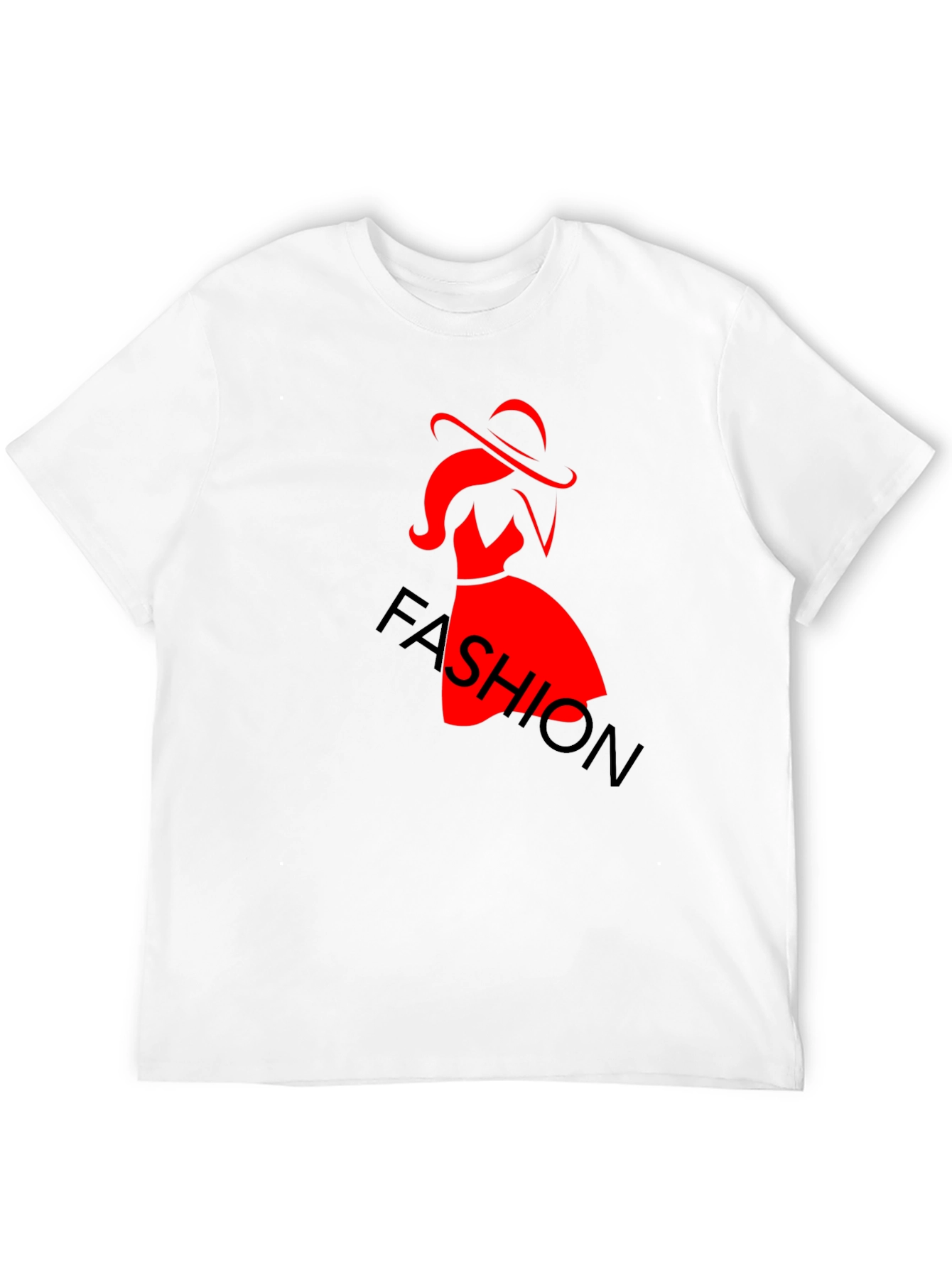 Fashion Tee: Stylish Silhouette Graphic Print